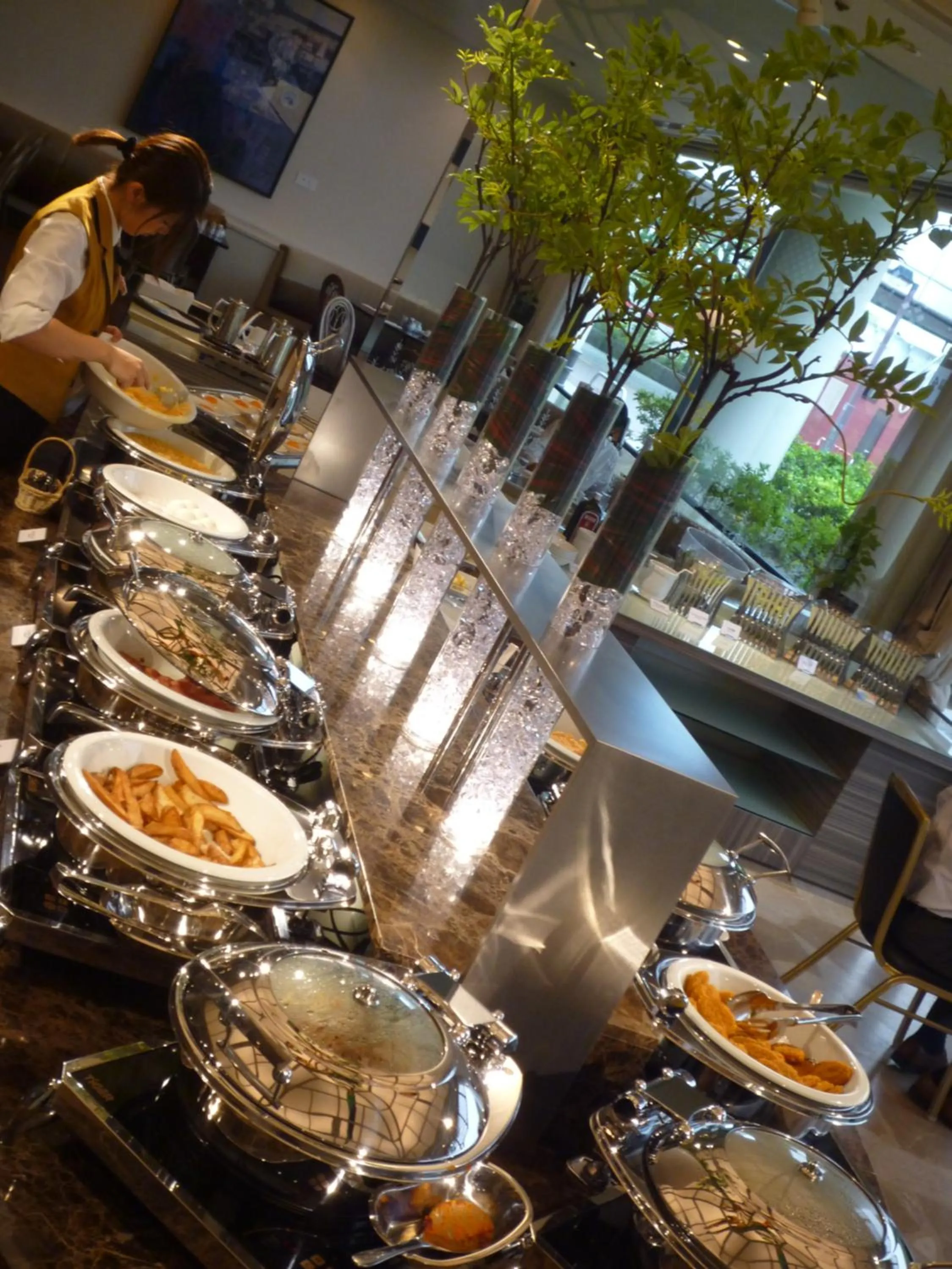 Buffet breakfast in Hotel New Otani Nagaoka