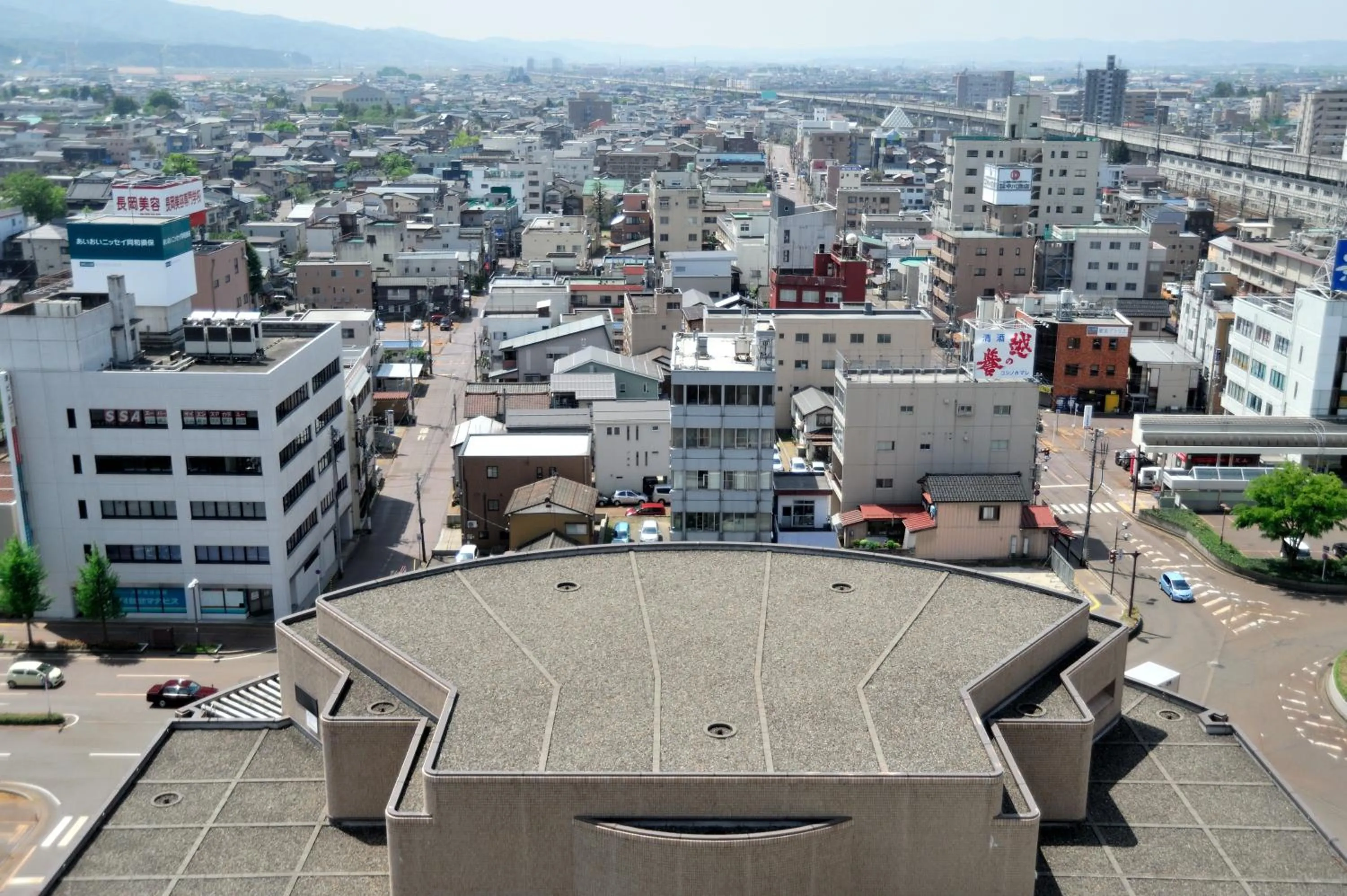 Bird's eye view in Hotel New Otani Nagaoka