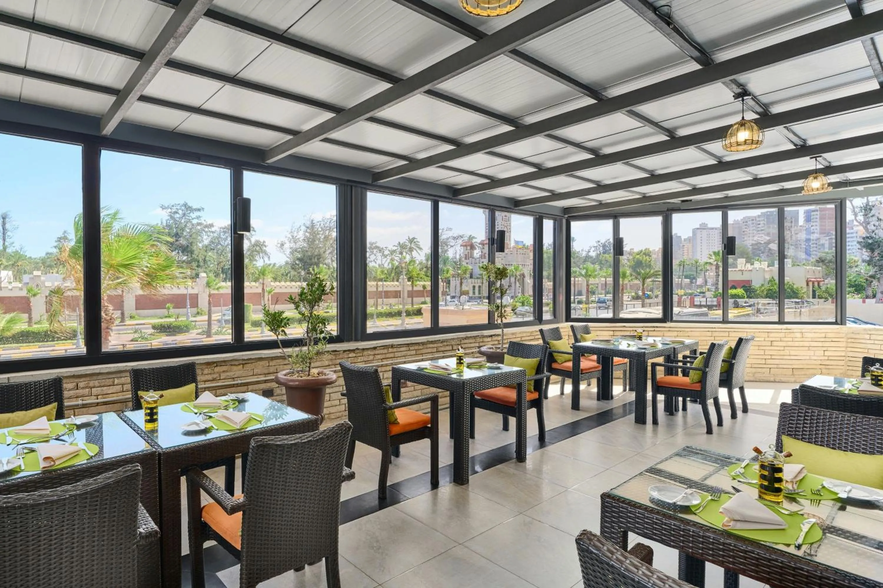 Restaurant/places to eat in Sheraton Montazah Hotel
