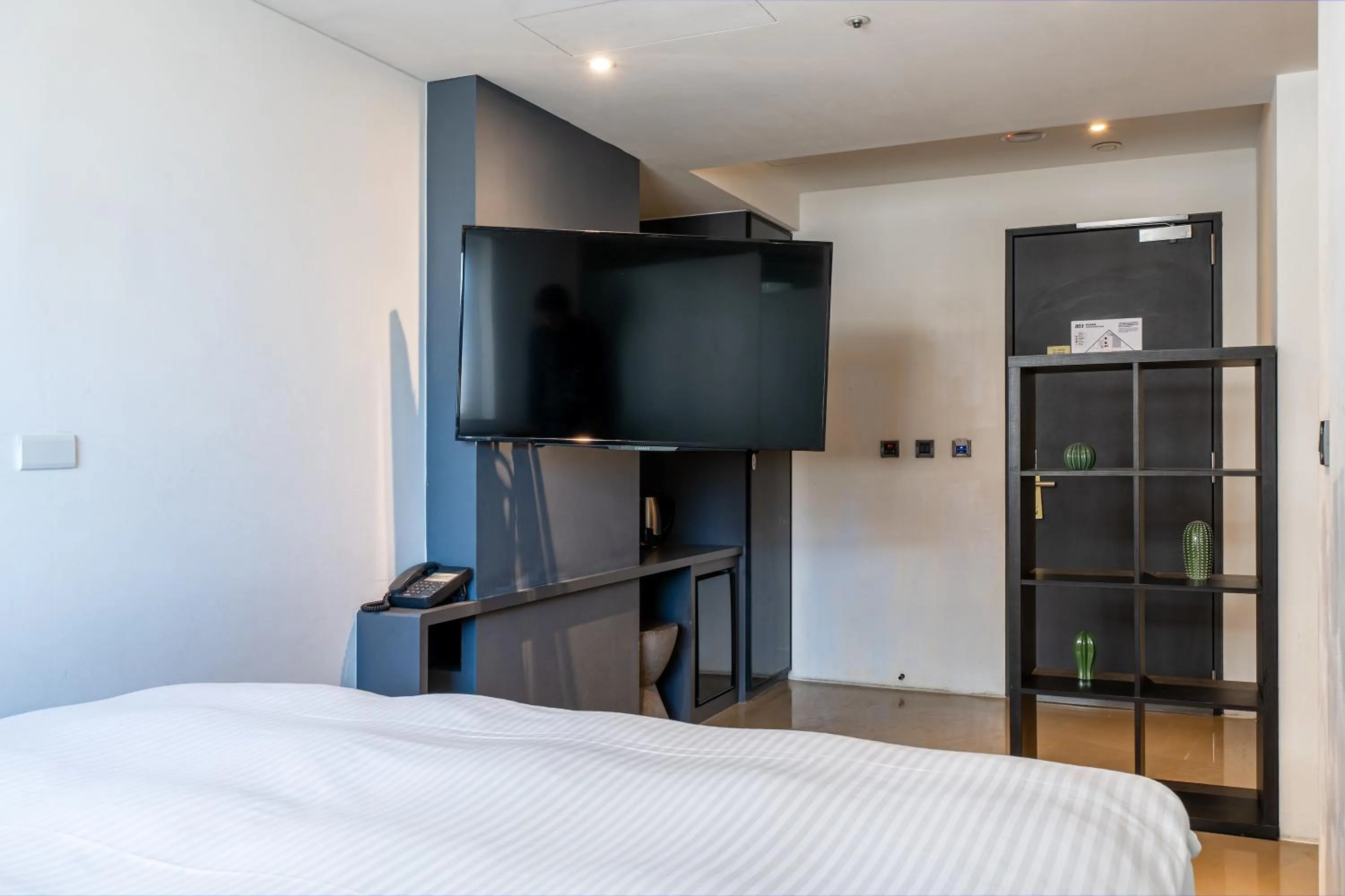 Bedroom, Bed in CHECK inn Taichung Liming