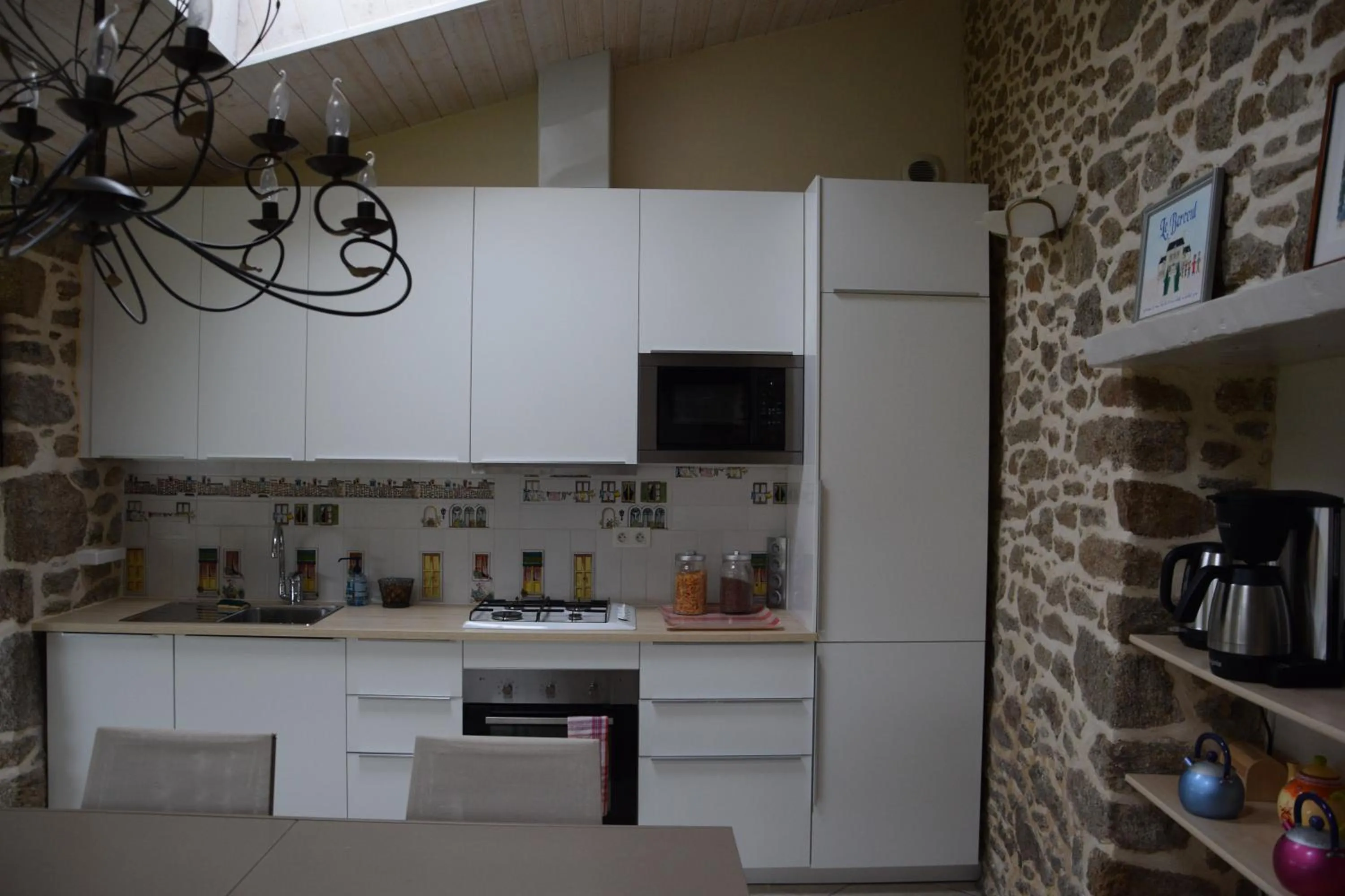Communal kitchen in Le Berceul