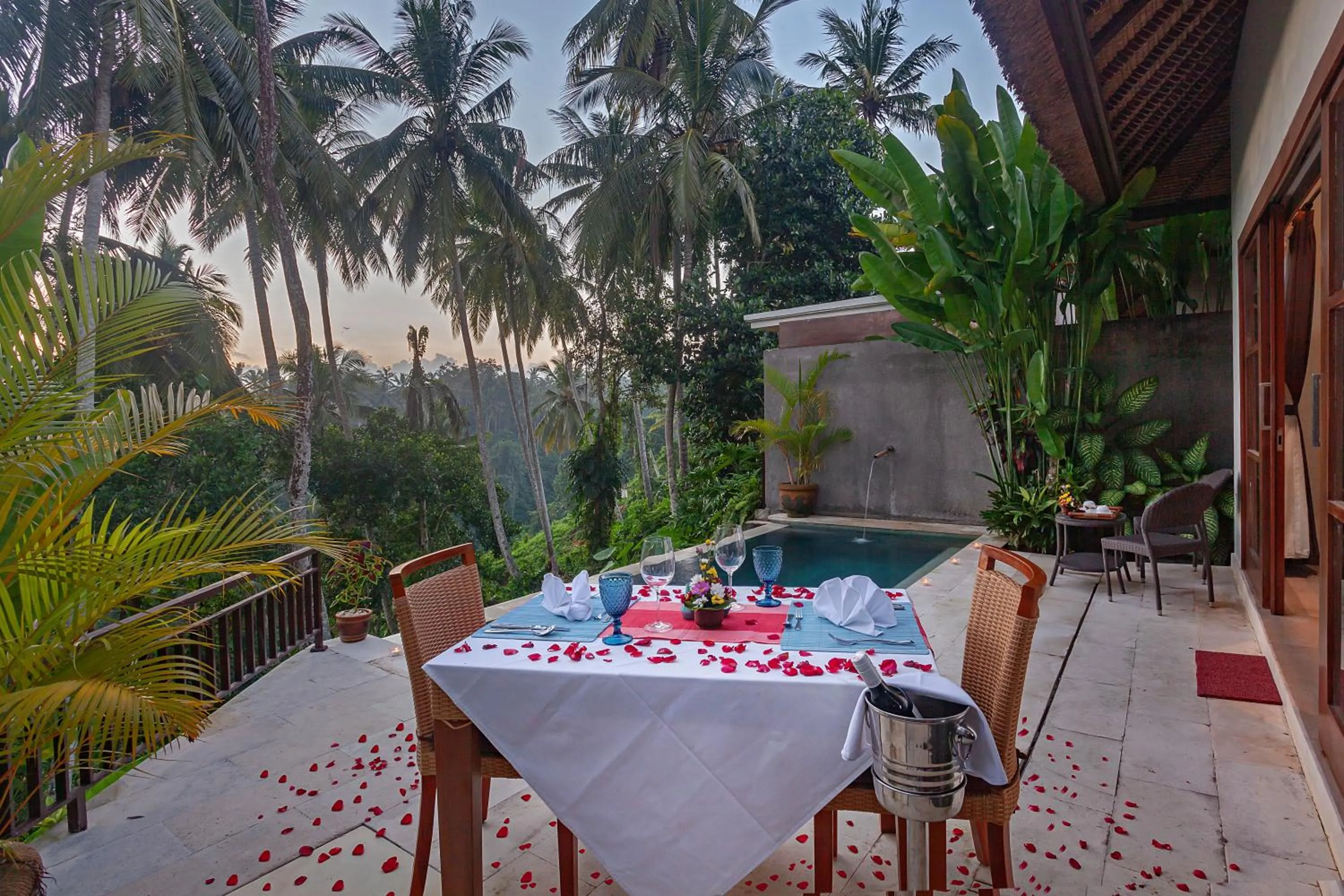 Food close-up in Anusara Luxury Villas