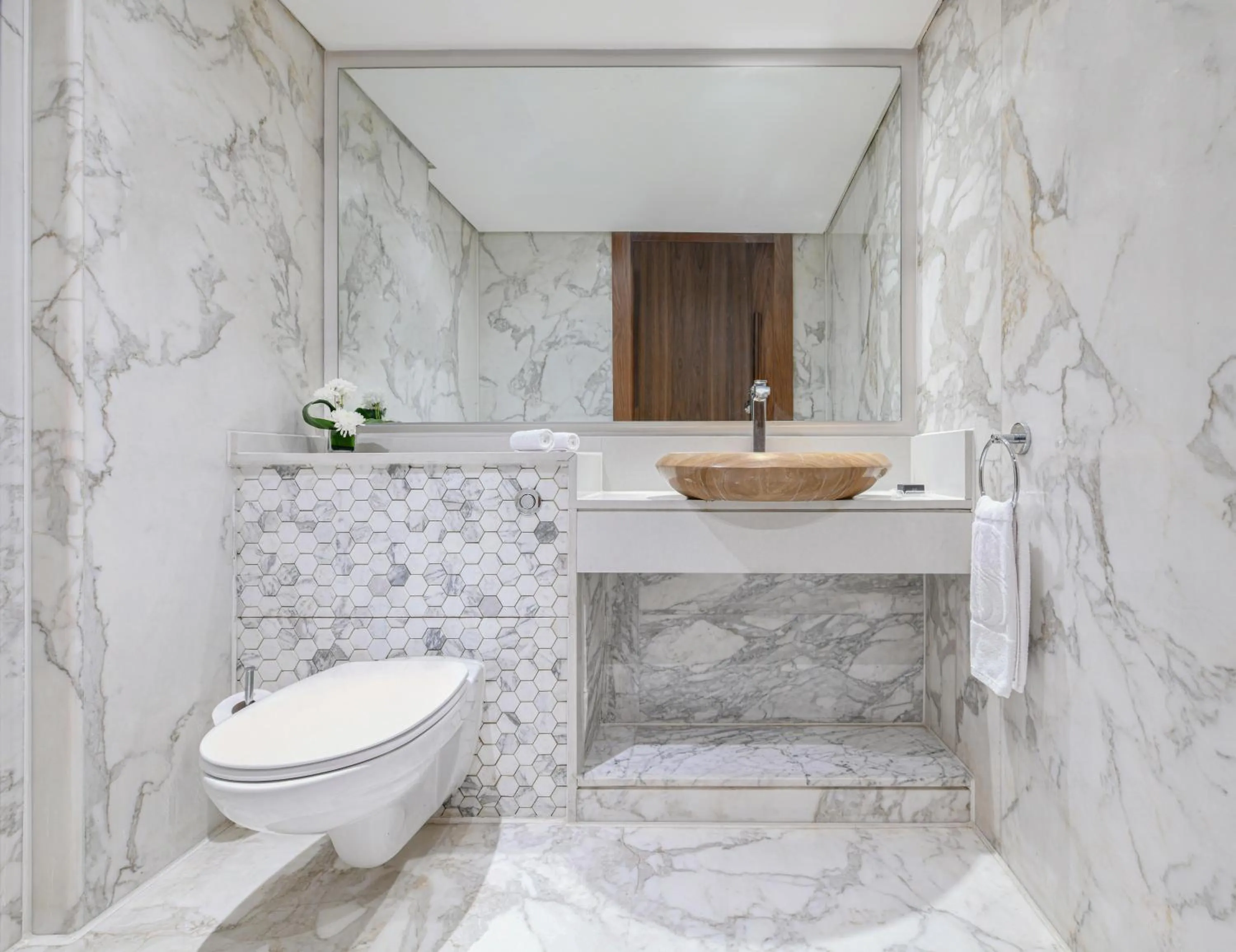 Toilet in Sonesta Hotel Tower & Casino Cairo