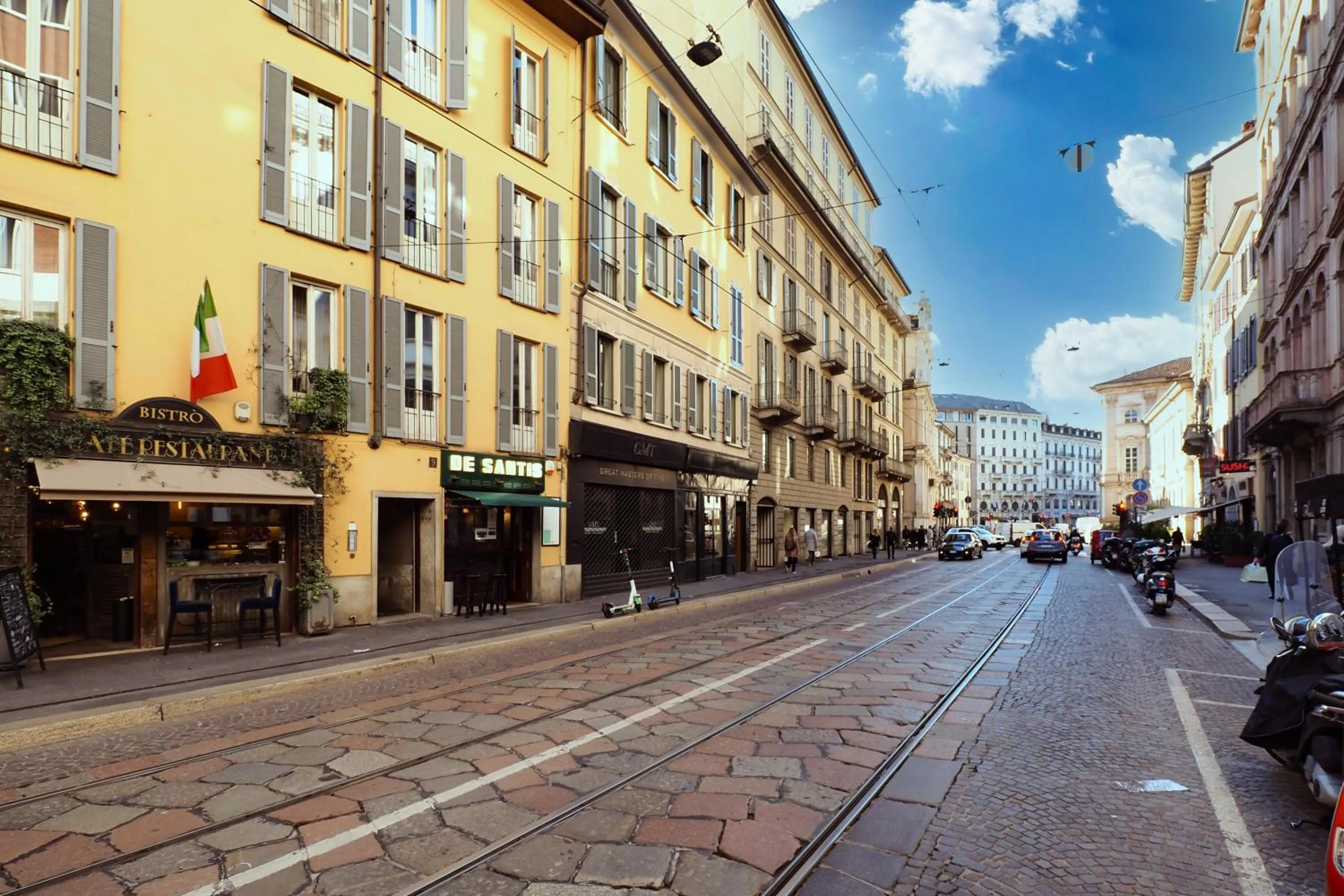 Street view in Mila Apartments Magenta