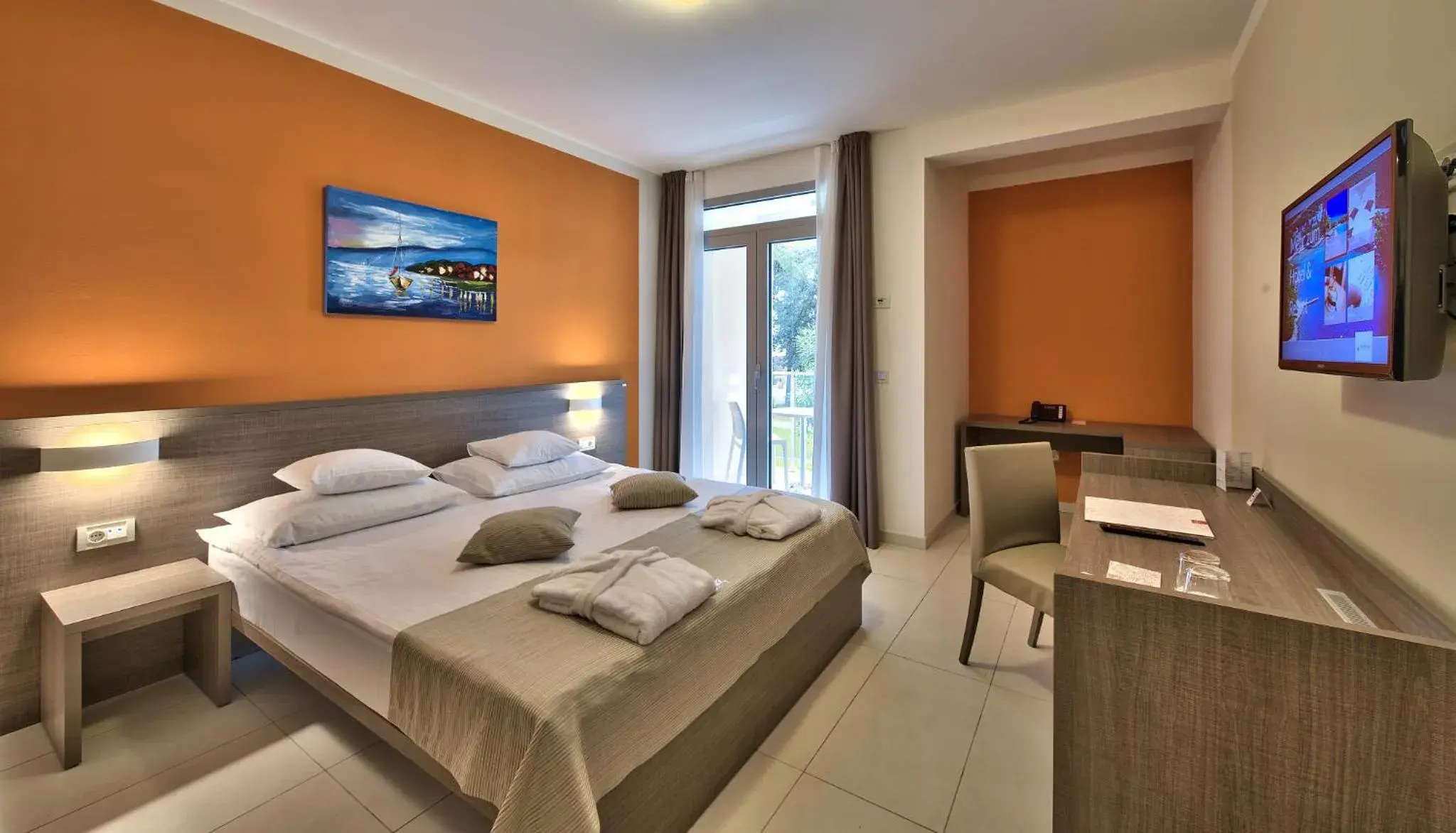 Standard Double Room with Balcony in Crvena Luka Resort Standard Double Room with Balcony in Crvena Luka Resort