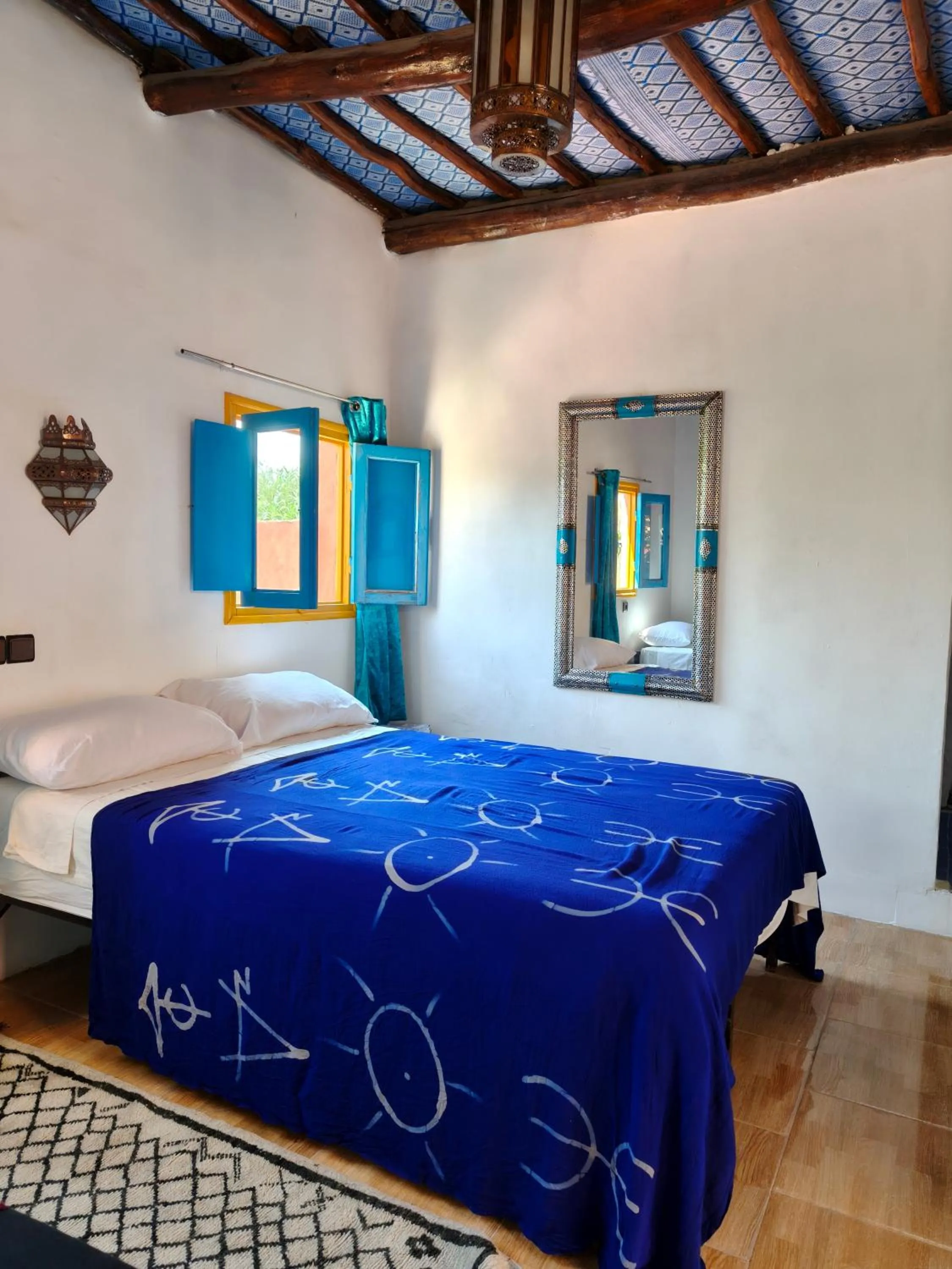 Bed in Le Retour au calme Maison d'hôtes