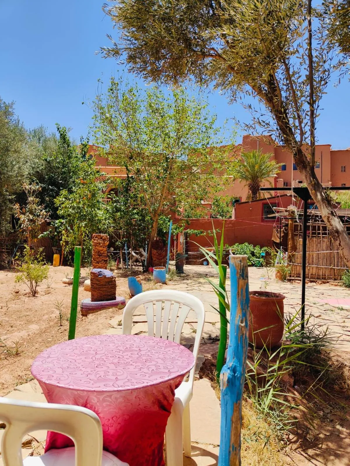 Garden in Le Retour au calme Maison d'hôtes