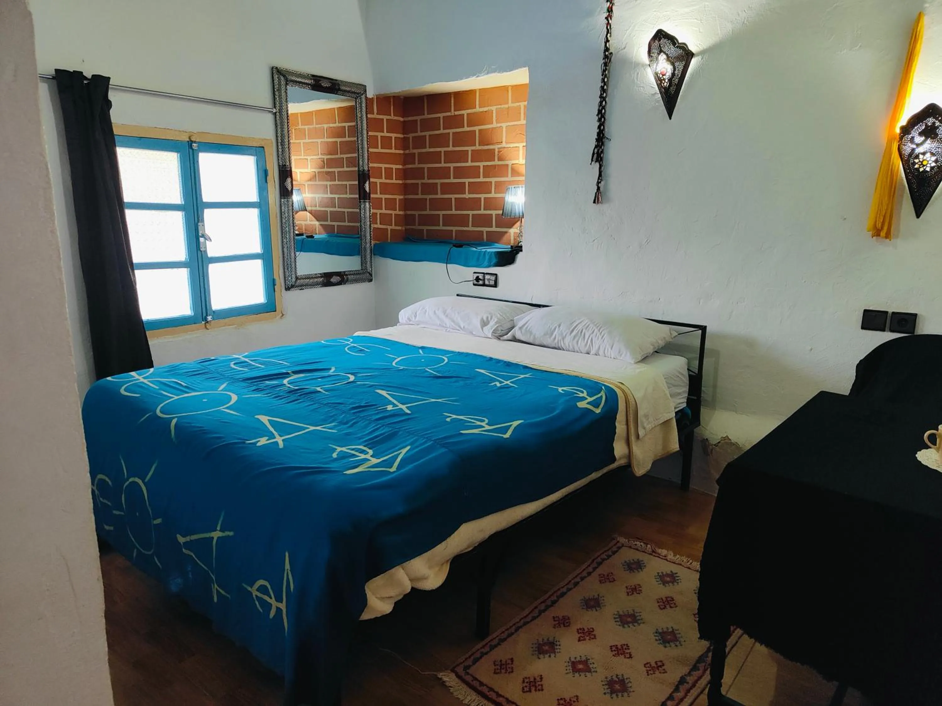 Bedroom, Bed in Le Retour au calme Maison d'hôtes