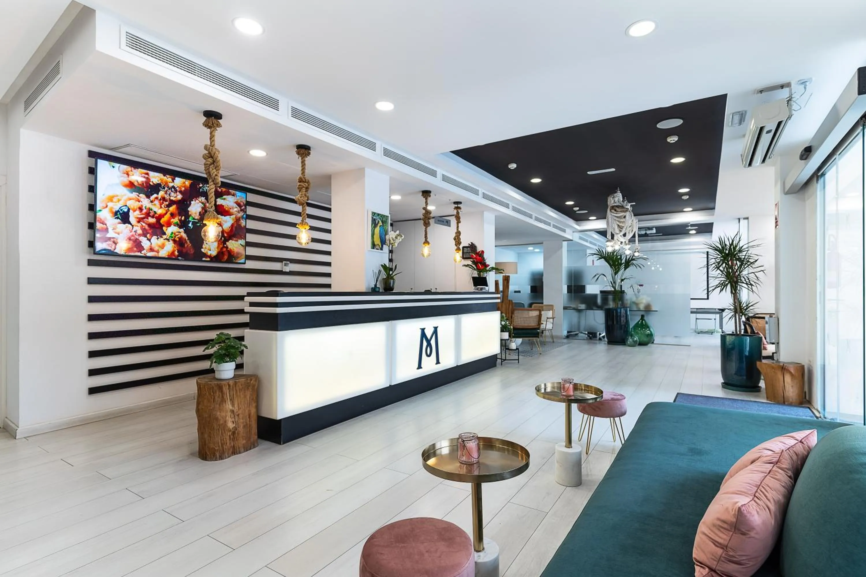 Lobby or reception in Hotel Boutique Minister 4Sup