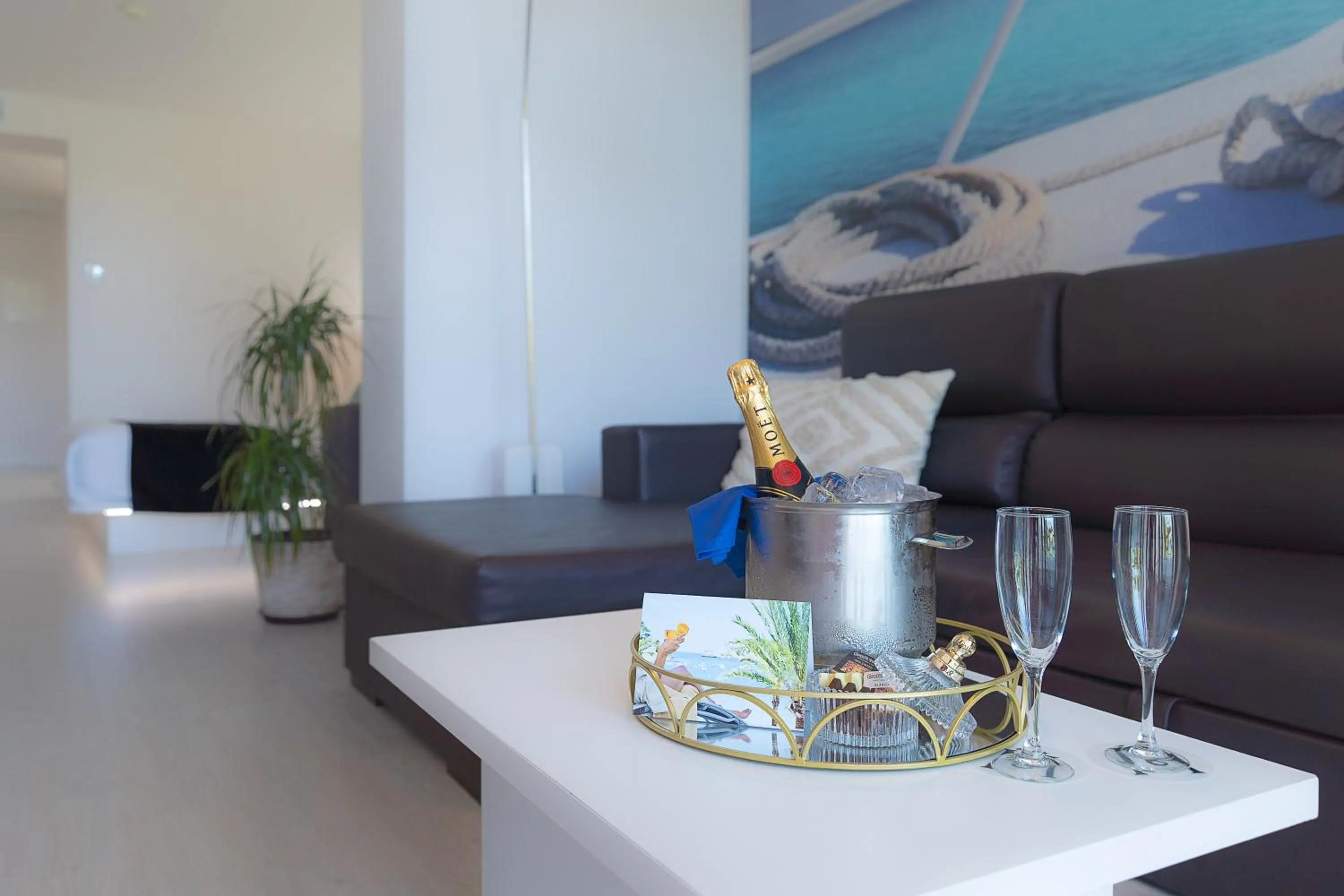 Living room in Hotel Boutique Minister 4Sup