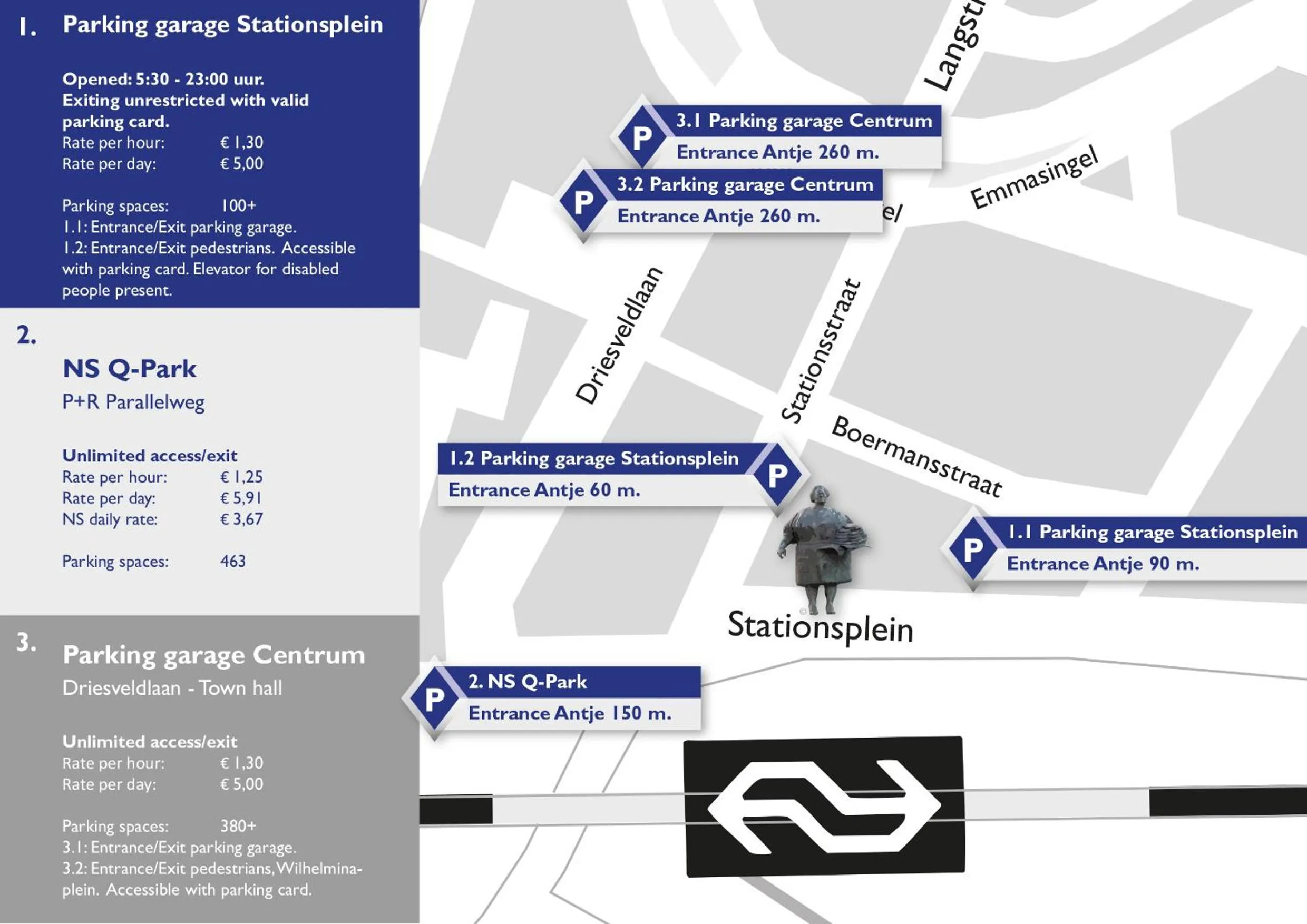 Area and facilities in Brasserie-Hotel Antje van de Statie