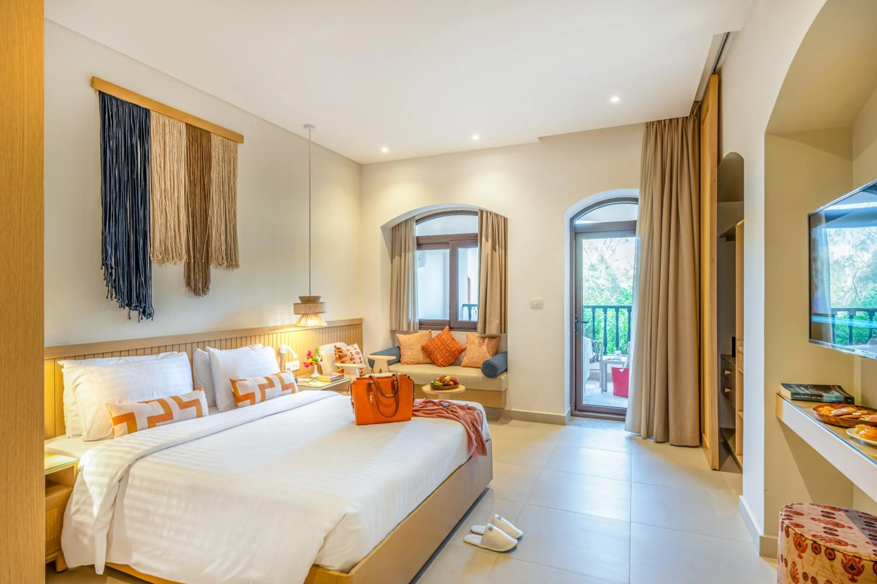 Bedroom, Bed in Three Corners Rihana Resort El Gouna