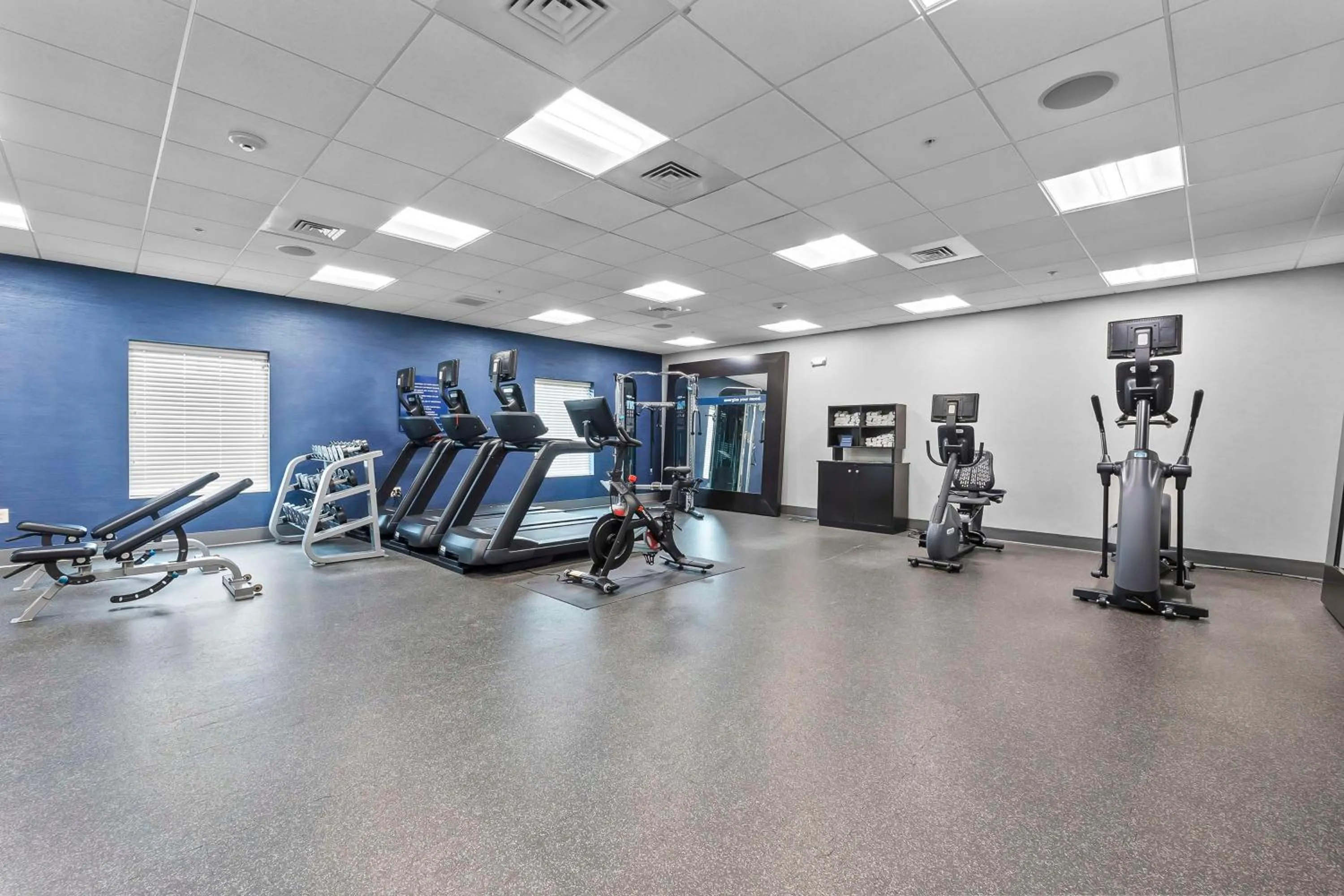 Fitness centre/facilities in Hampton Inn Cape Girardeau I-55 East, MO