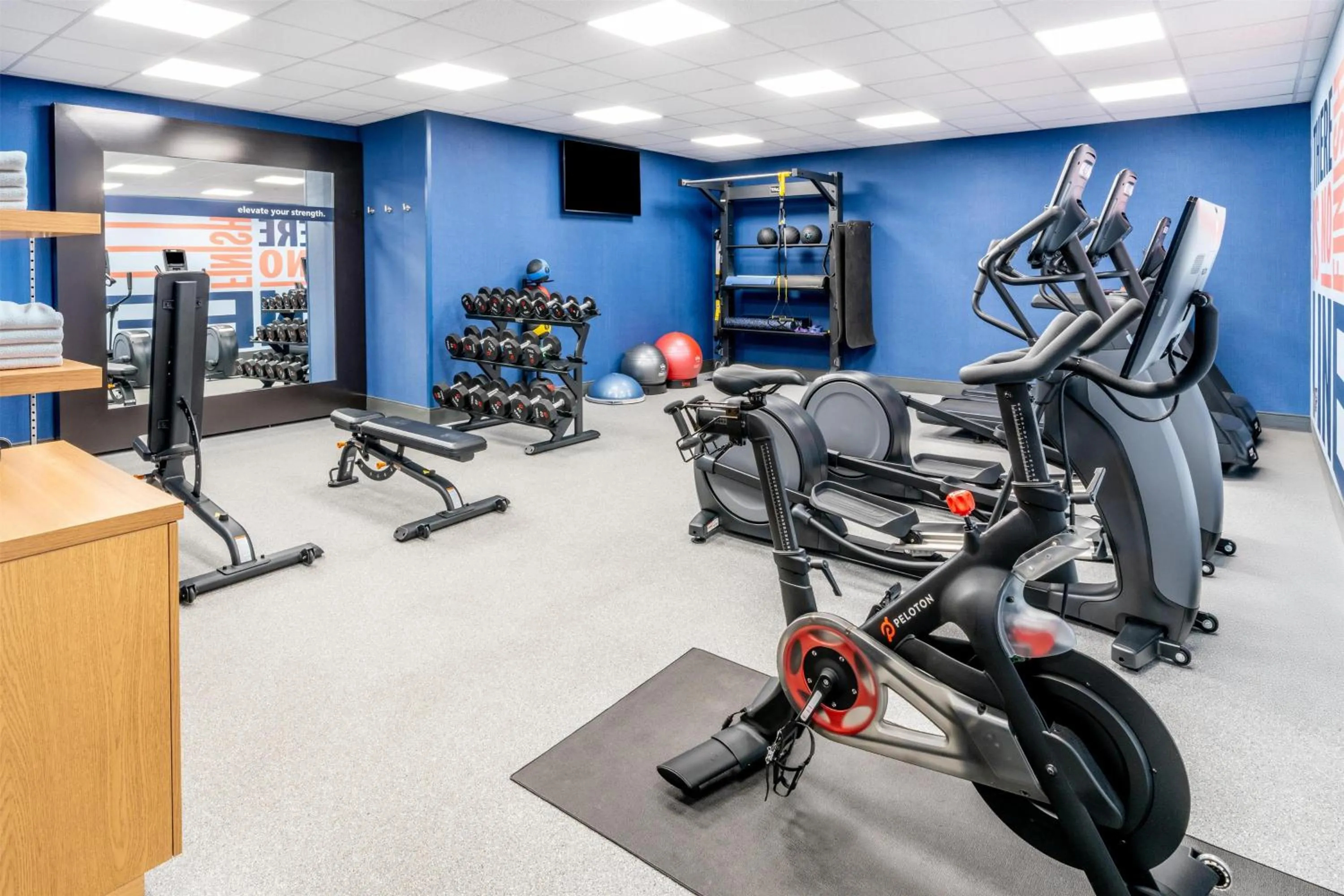 Fitness centre/facilities in Hampton Inn & Suites Silverthorne