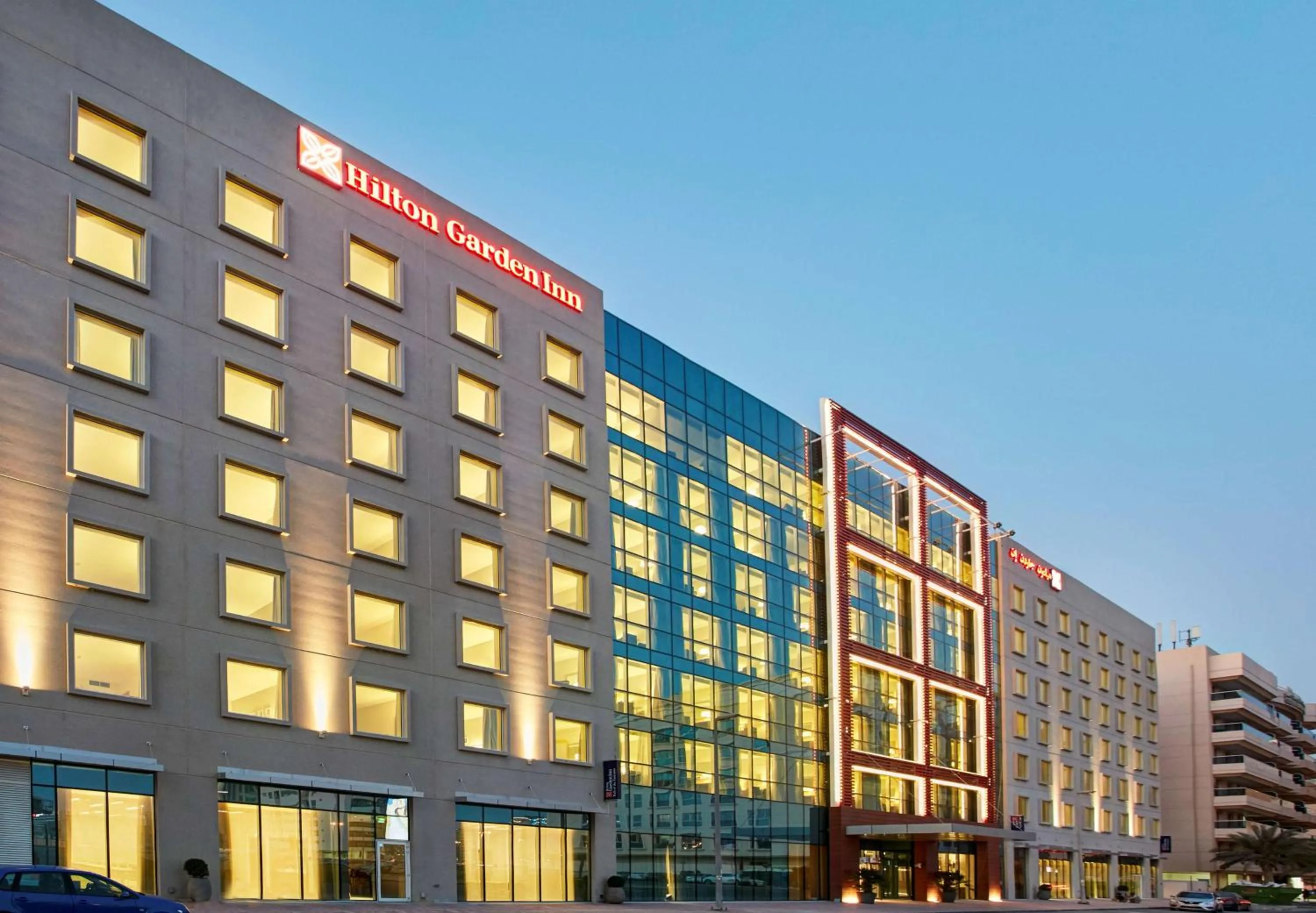Property building in Hilton Garden Inn Dubai, Mall Avenue
