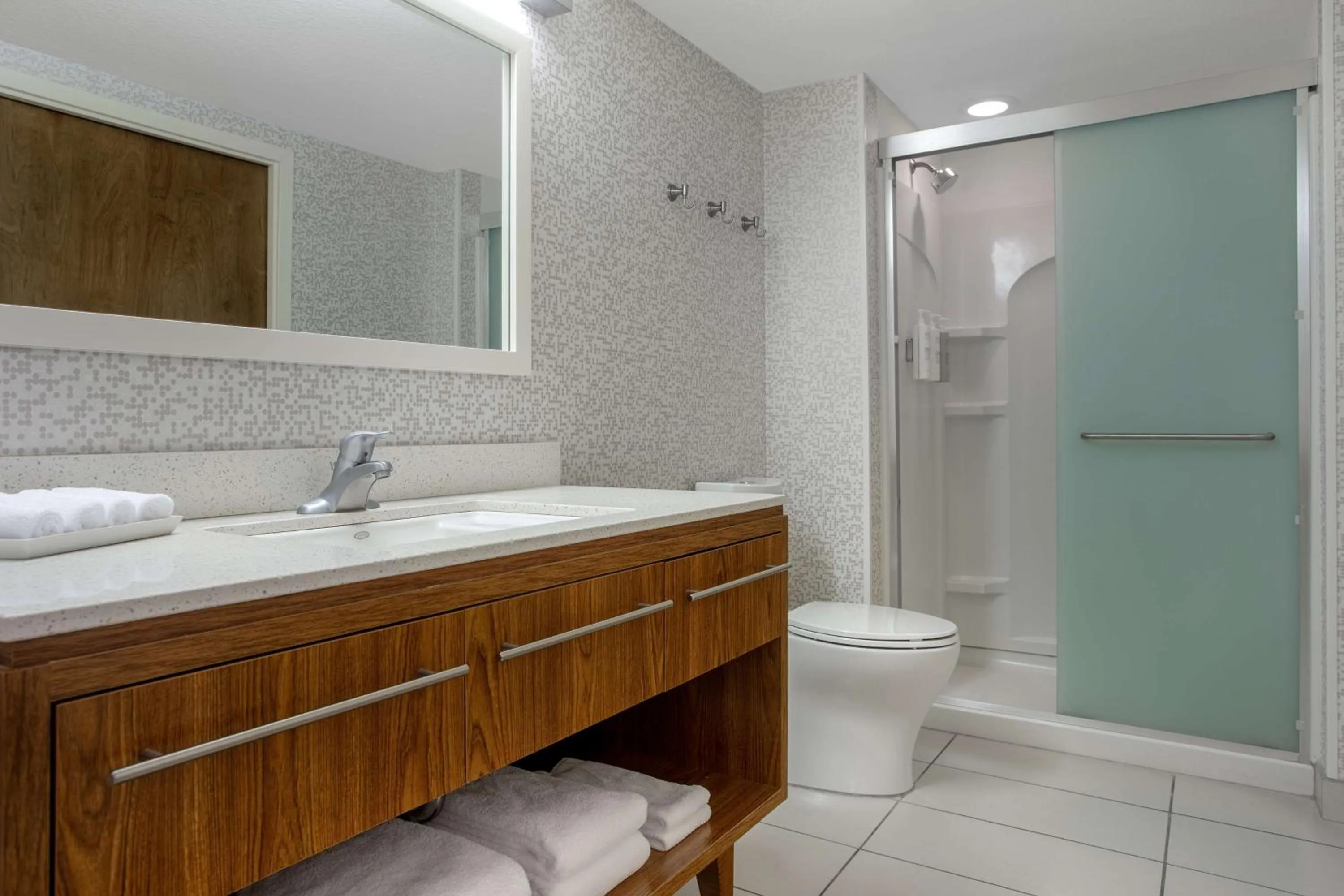 Bathroom in Home2 Suites By Hilton Gainesville