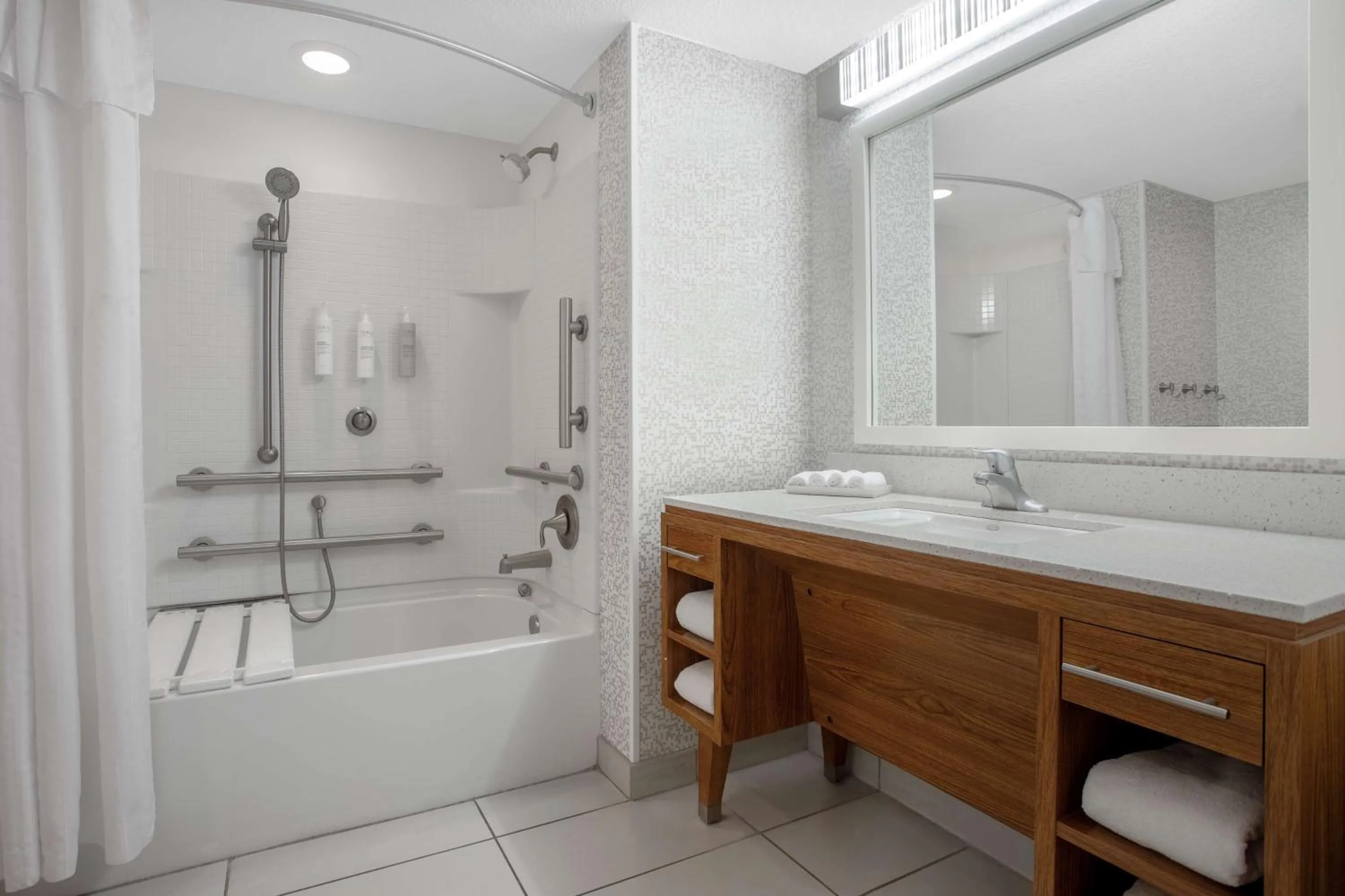 Bathroom in Home2 Suites By Hilton Gainesville