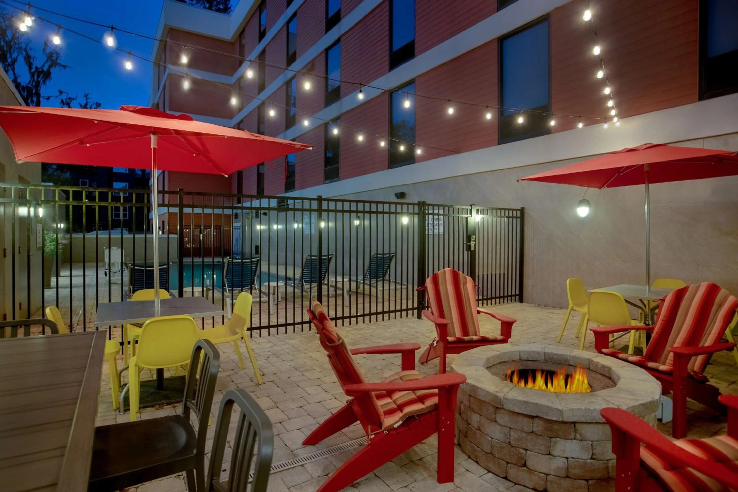 Patio in Home2 Suites By Hilton Gainesville