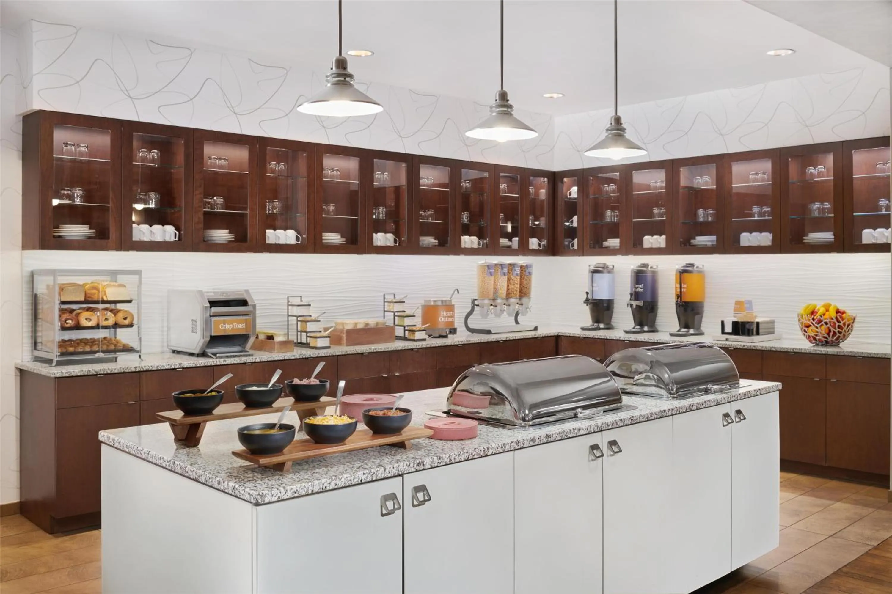 Breakfast in Homewood Suites by Hilton Grand Rapids Downtown