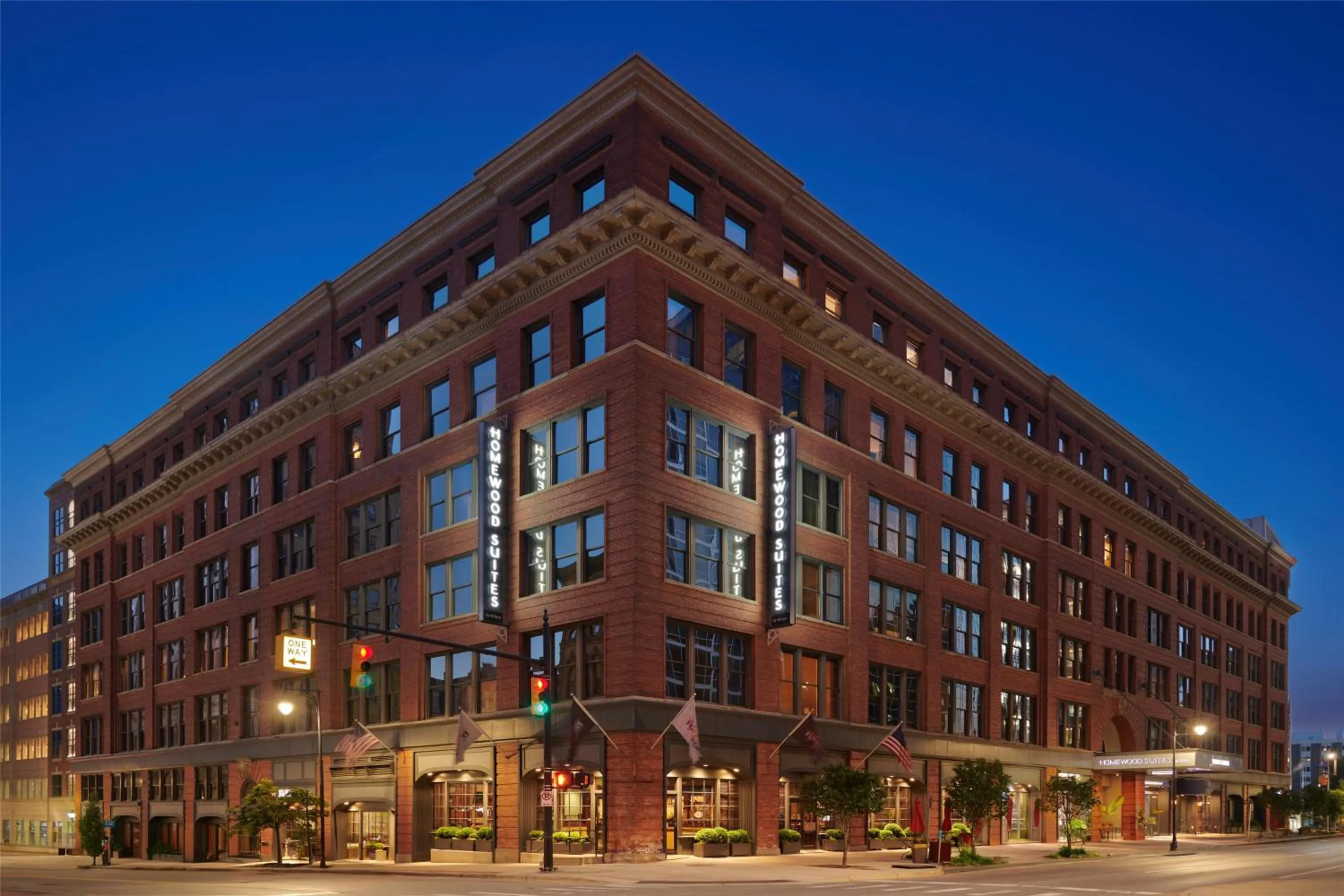 Property building in Homewood Suites by Hilton Grand Rapids Downtown