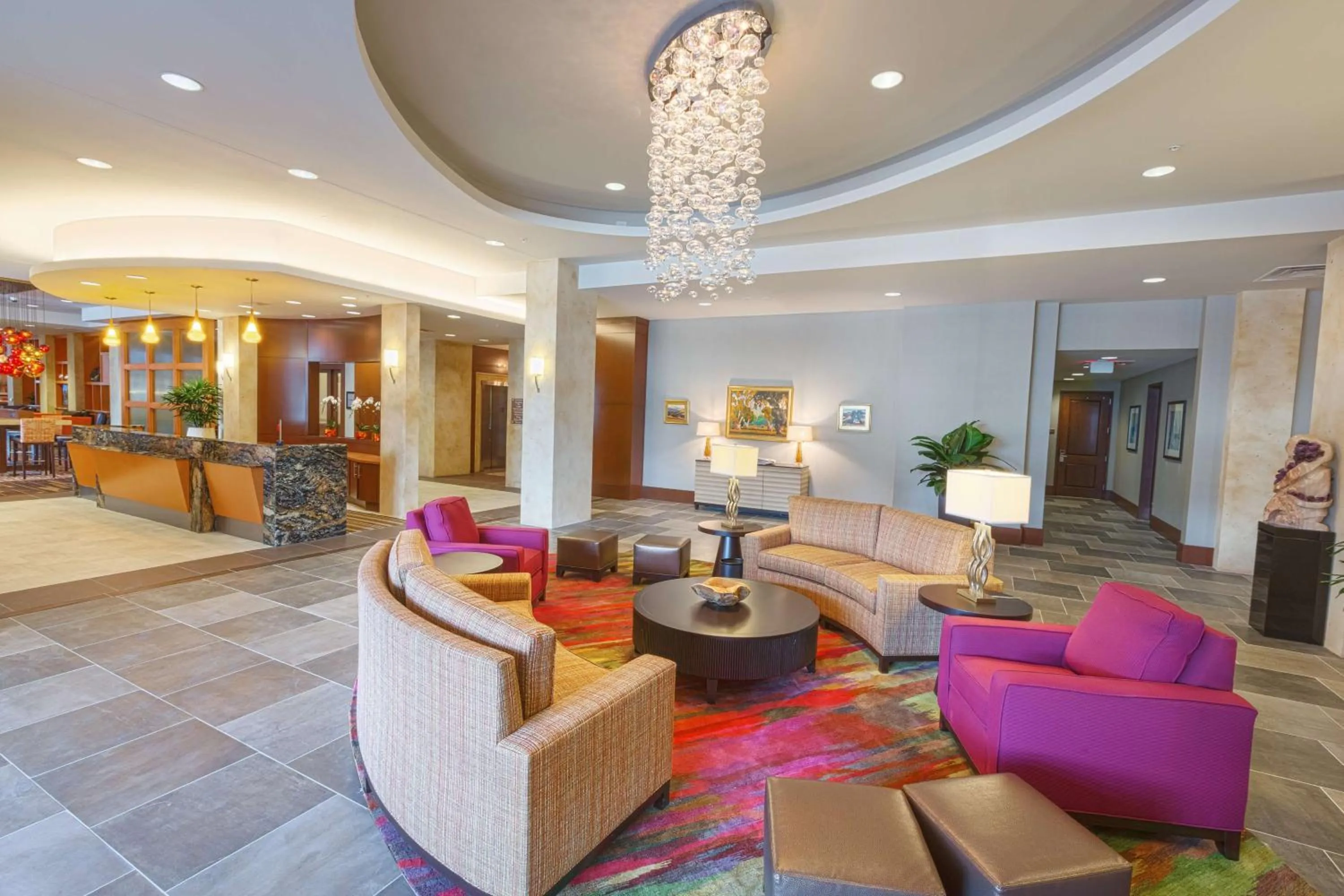 Lobby or reception in Homewood Suites by Hilton Houston Downtown
