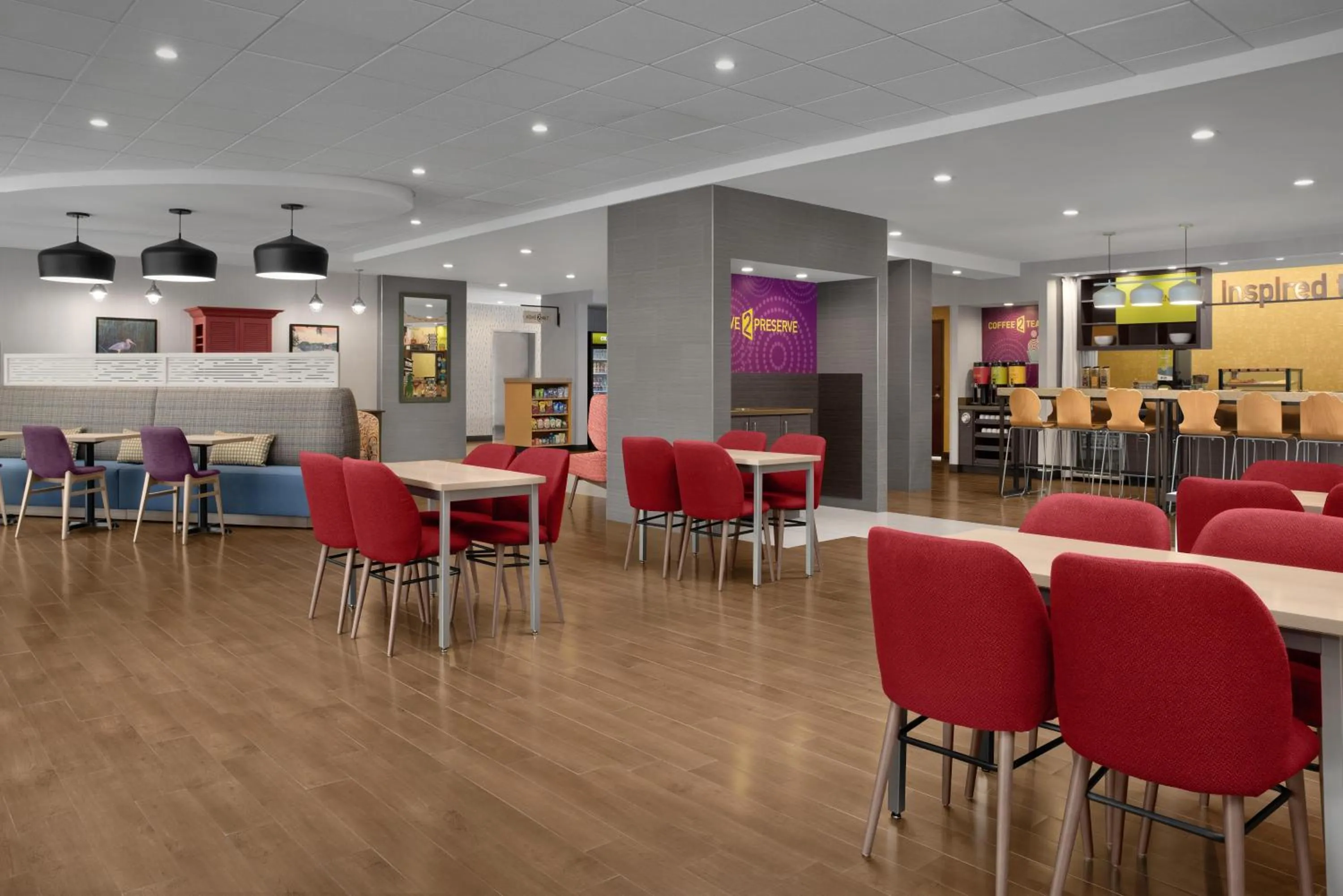 Lobby or reception in Home2 Suites by Hilton Lake City