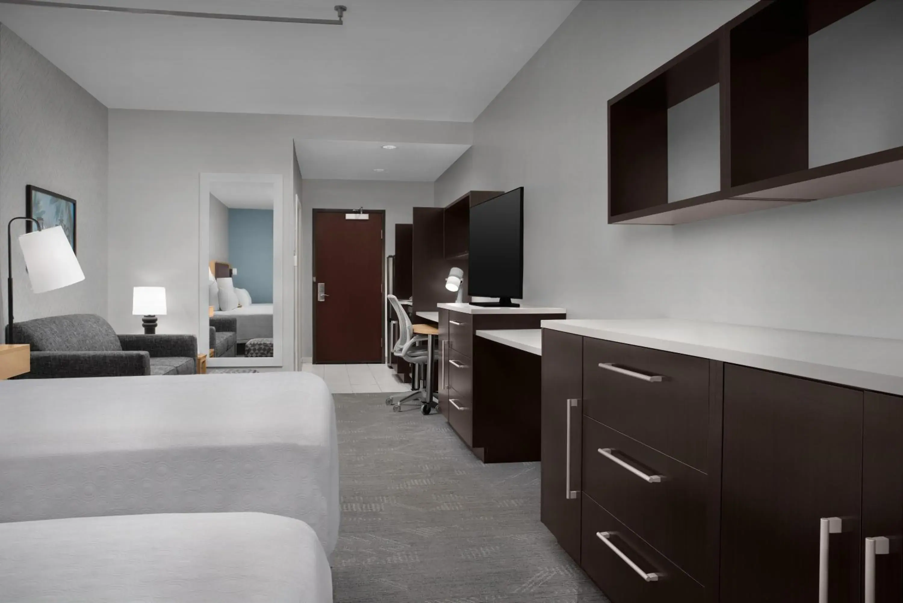 Queen Studio with Two Queen Beds - Non-Smoking in Home2 Suites by Hilton Lake City Queen Studio with Two Queen Beds - Non-Smoking in Home2 Suites by Hilton Lake City