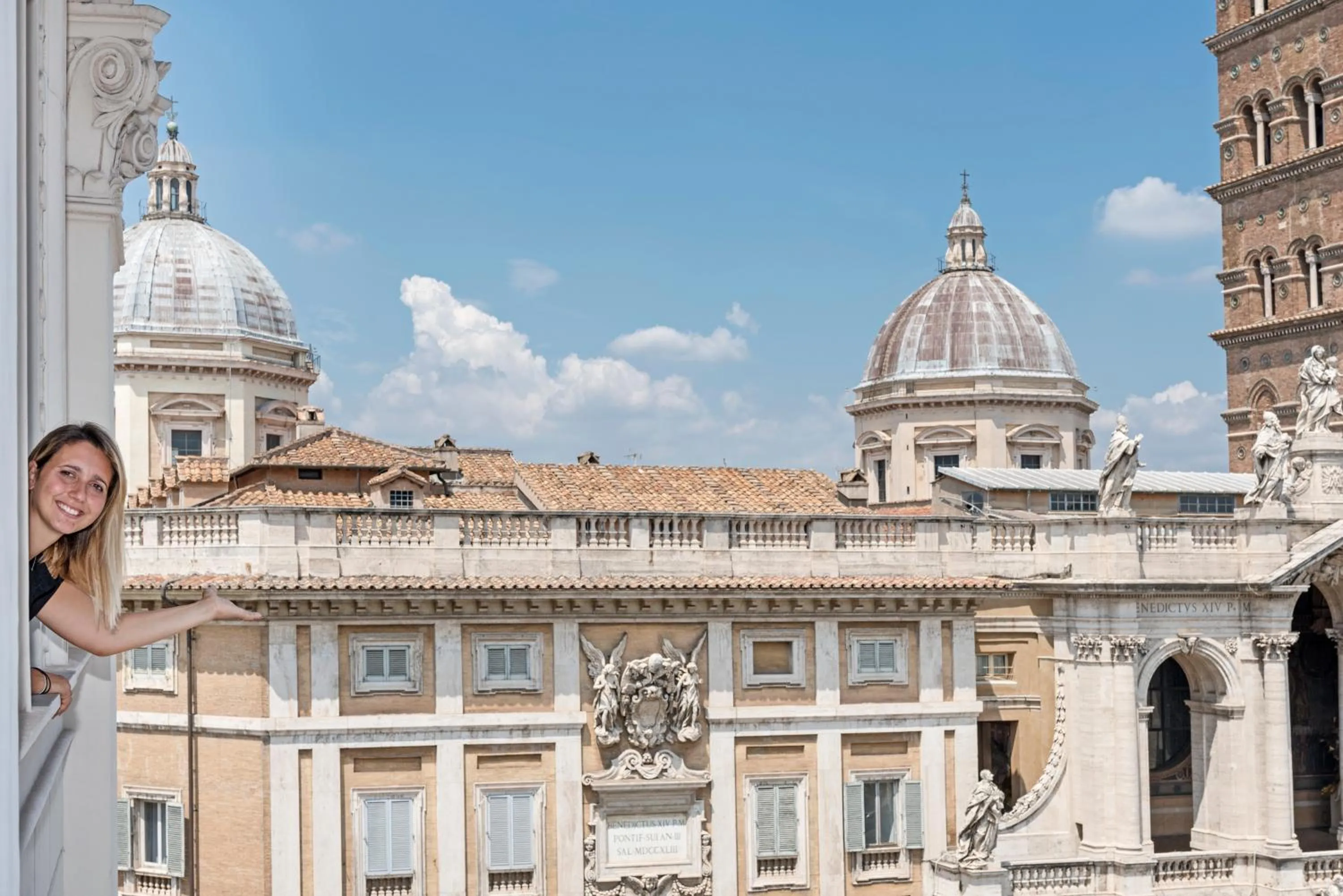BLAM Alice's House, Great view to Santa Maria Maggiore Church