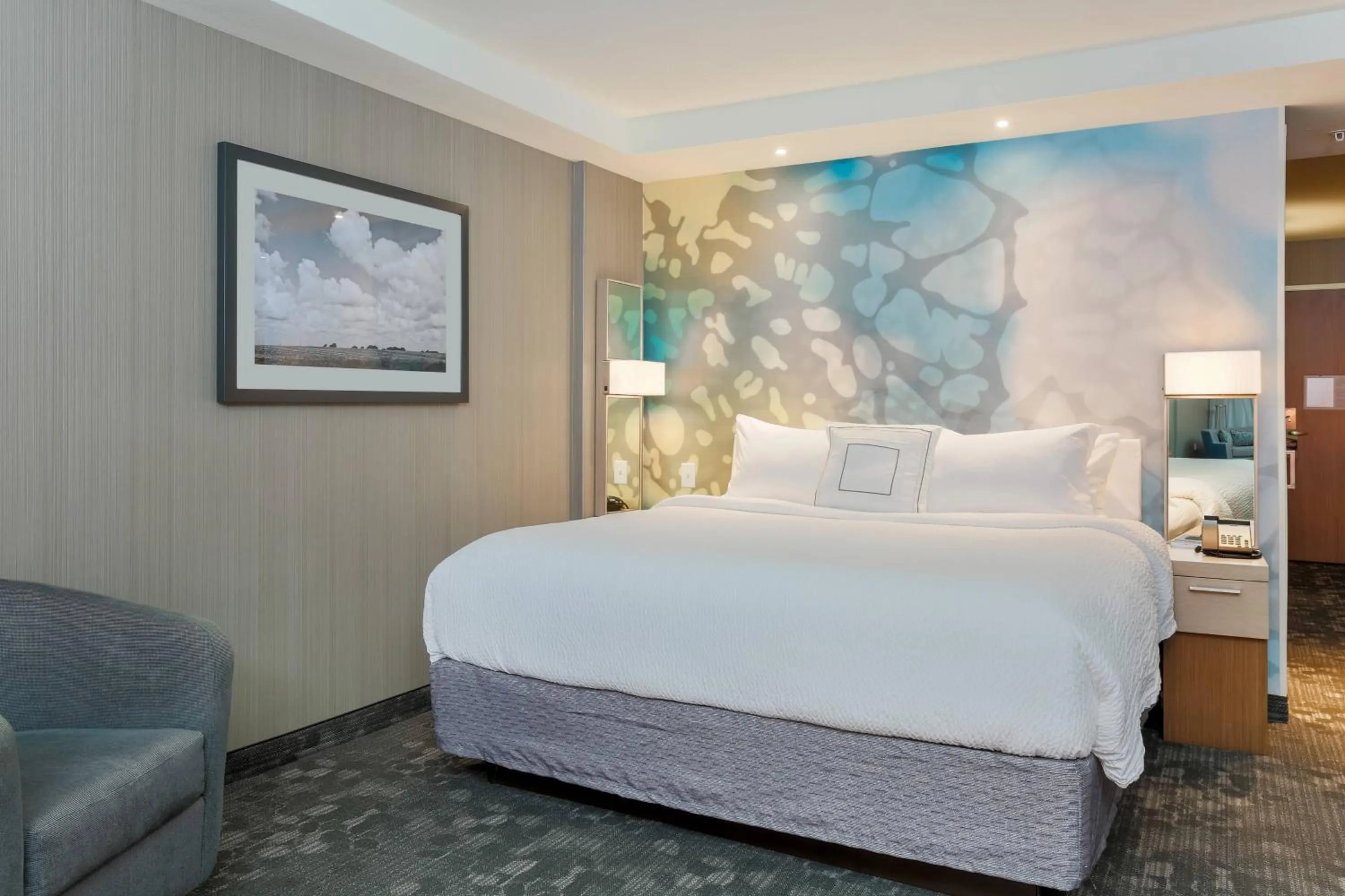 Photo of the whole room, Bed in Courtyard by Marriott Dallas Midlothian at Midlothian Conference Center