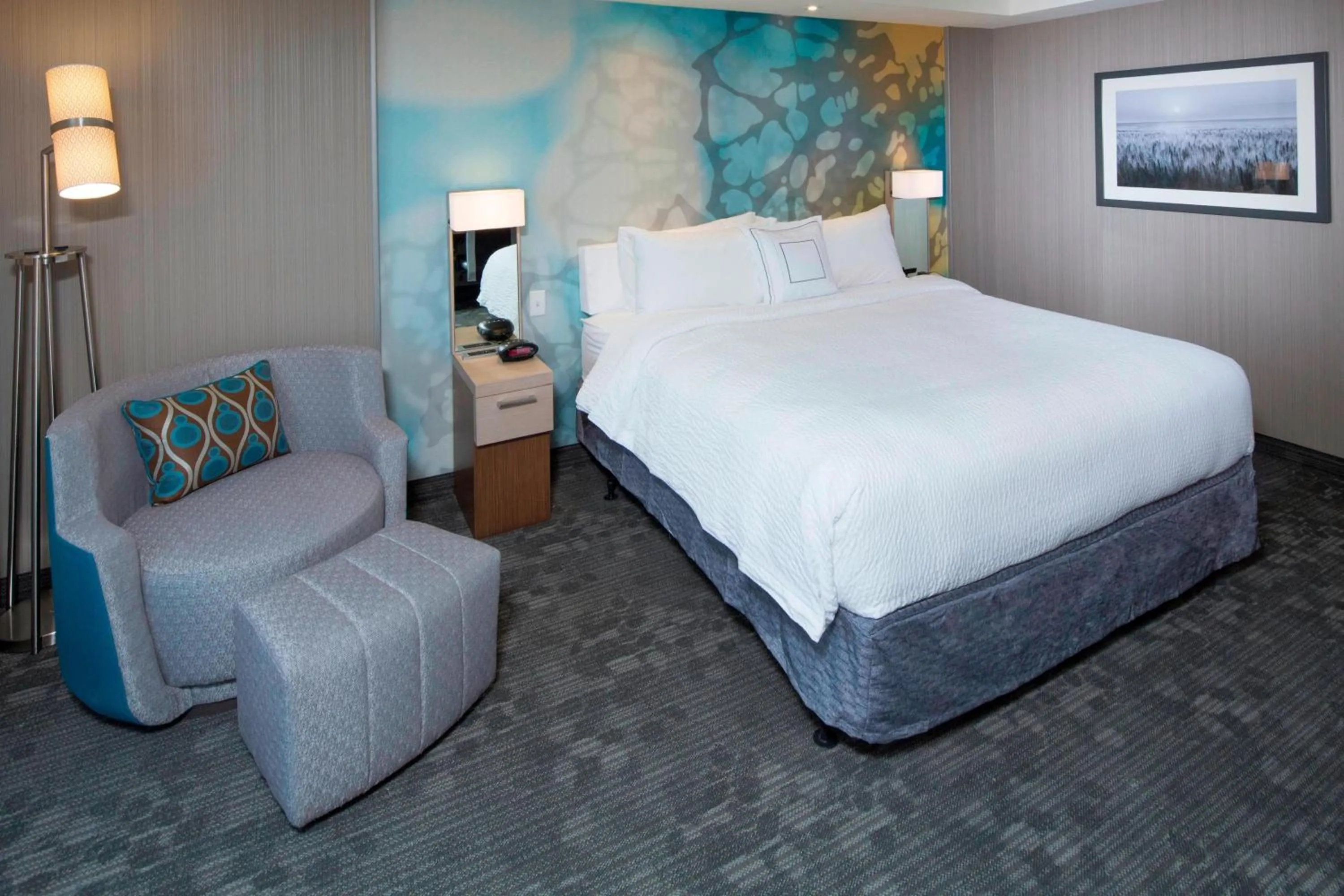 Photo of the whole room, Bed in Courtyard by Marriott Dallas Midlothian at Midlothian Conference Center