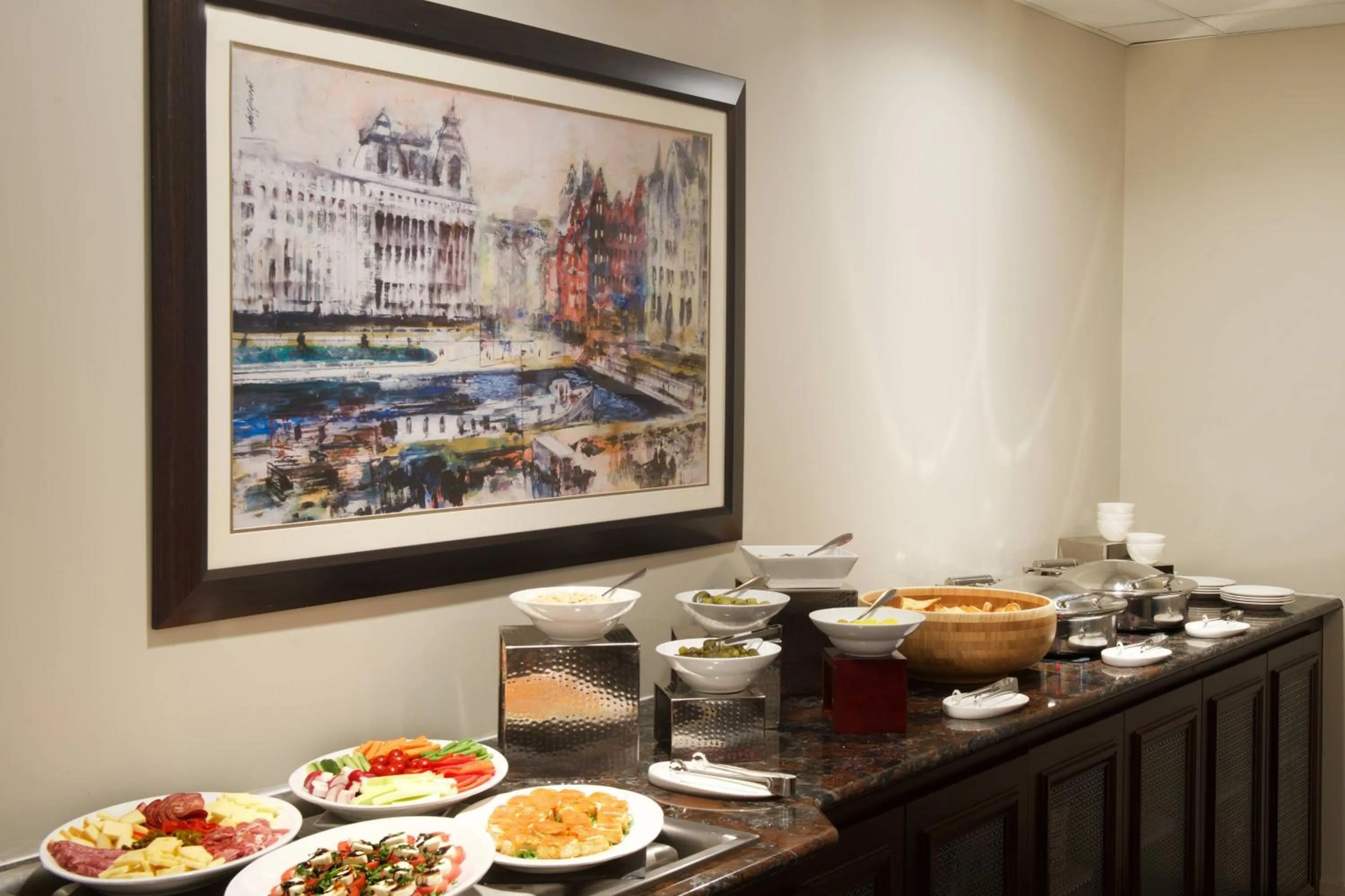 Lounge or bar in Marriott Syracuse Downtown