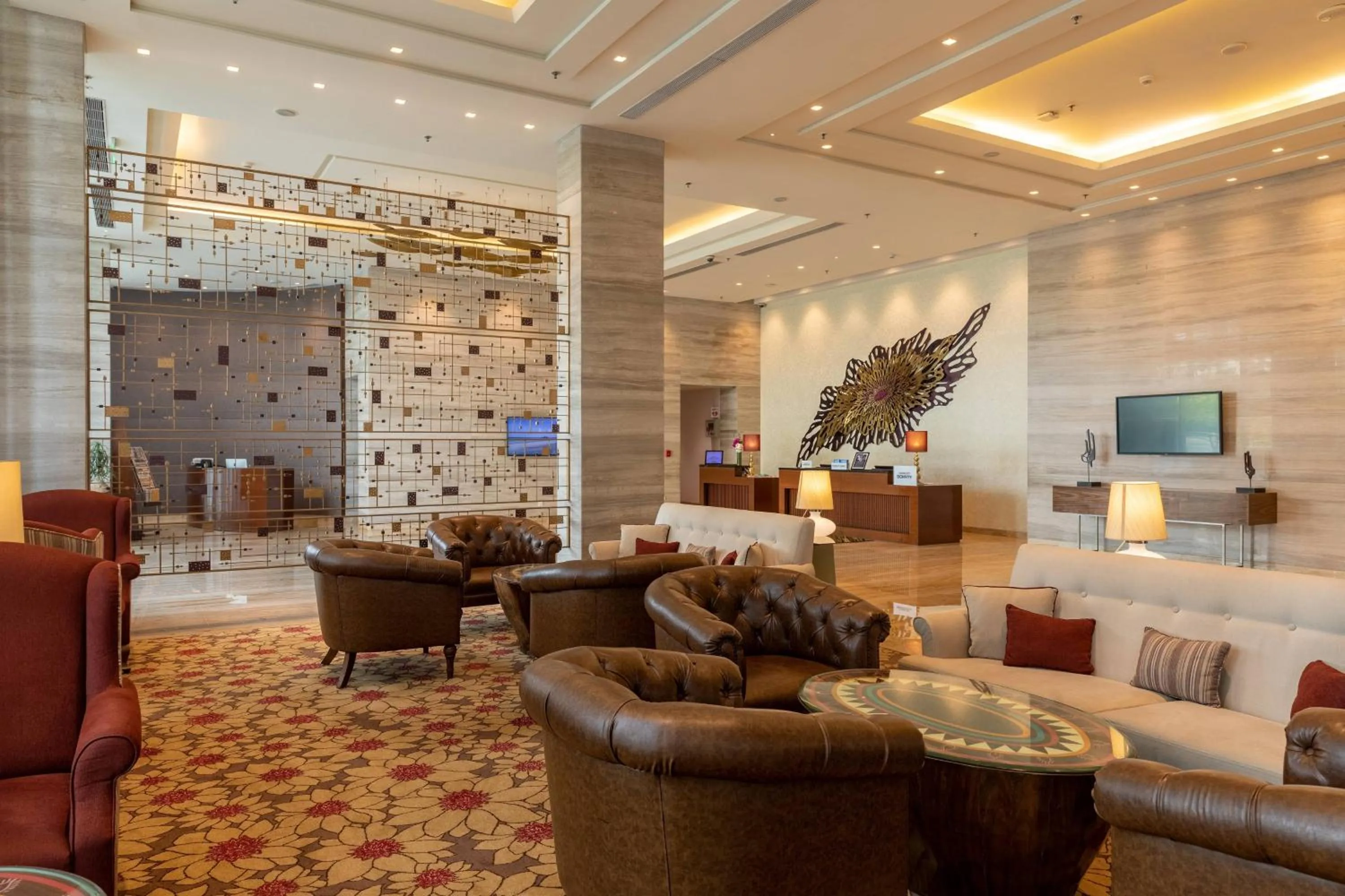 Lobby or reception in Courtyard by Marriott Bengaluru Outer Ring Road