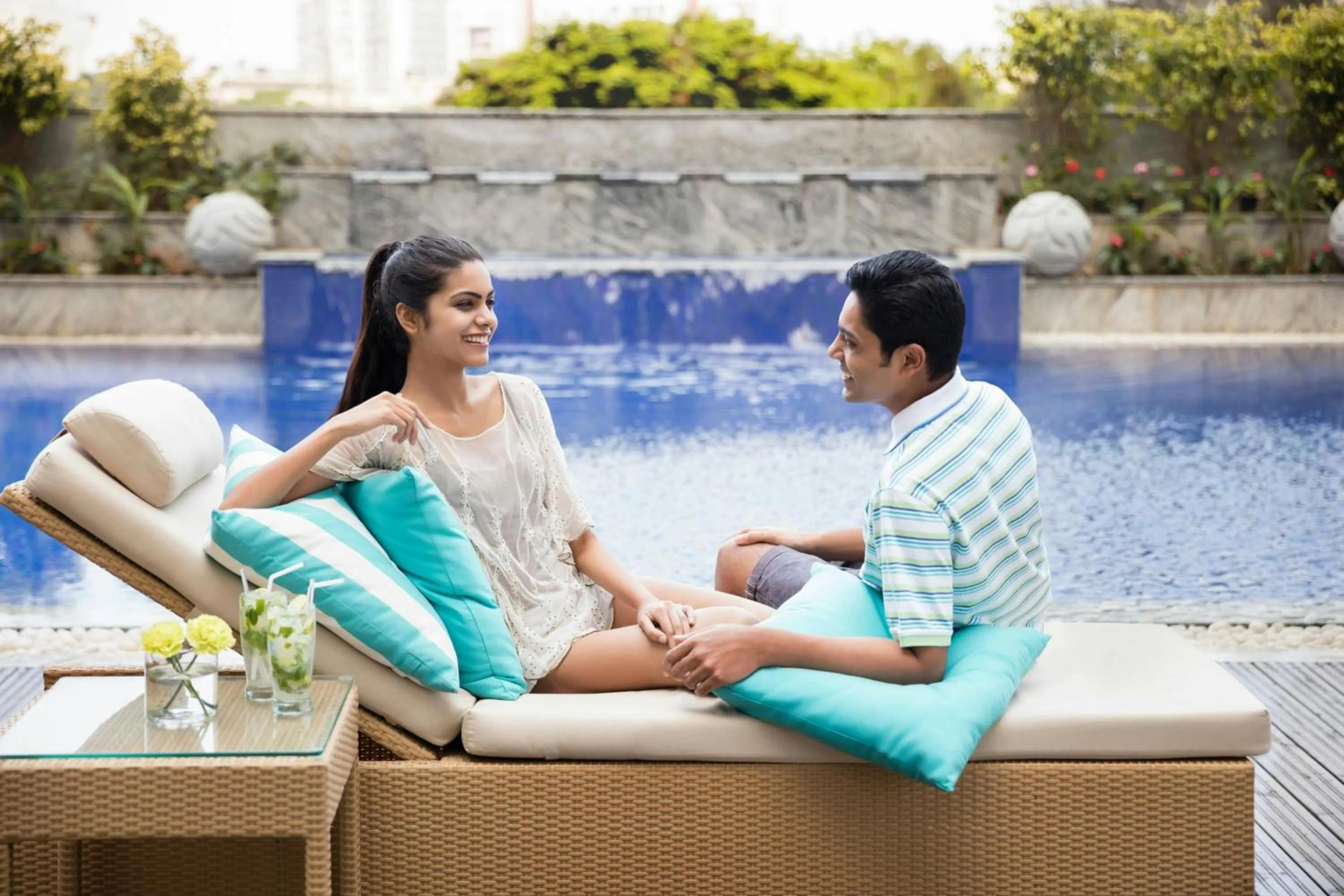 Swimming pool in Courtyard by Marriott Bengaluru Outer Ring Road