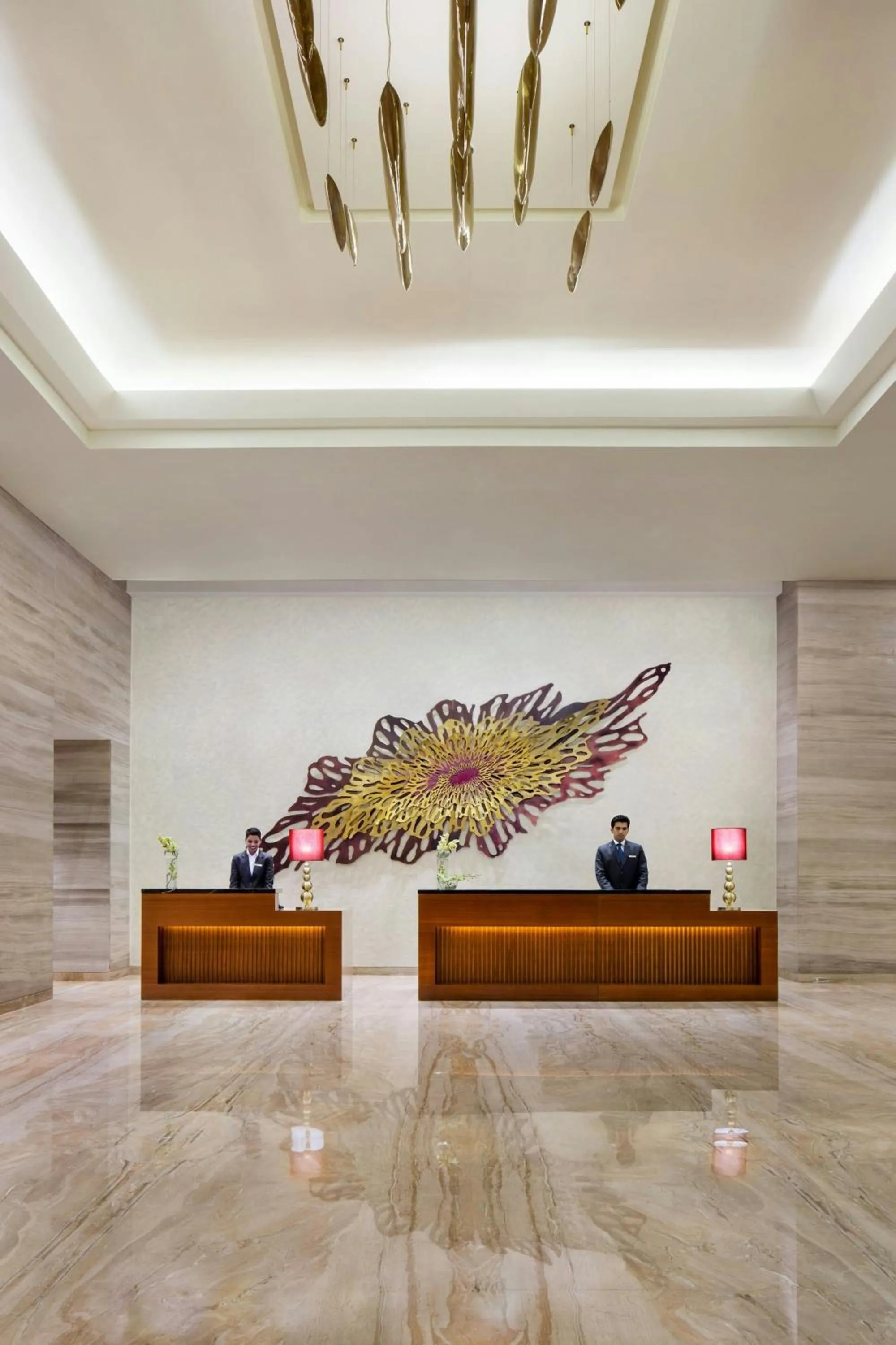 Lobby or reception in Courtyard by Marriott Bengaluru Outer Ring Road