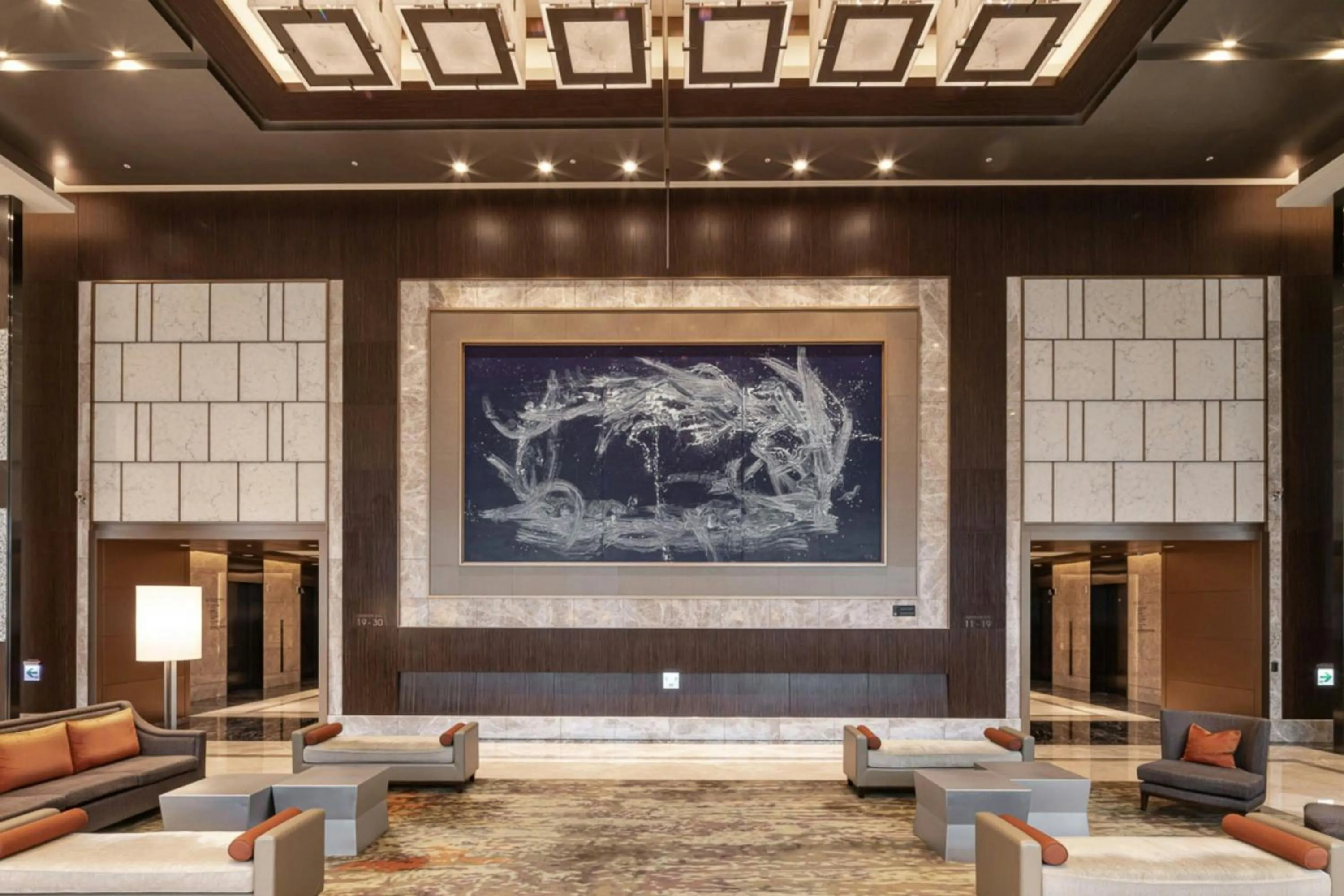 Lobby or reception in Courtyard by Marriott Taipei