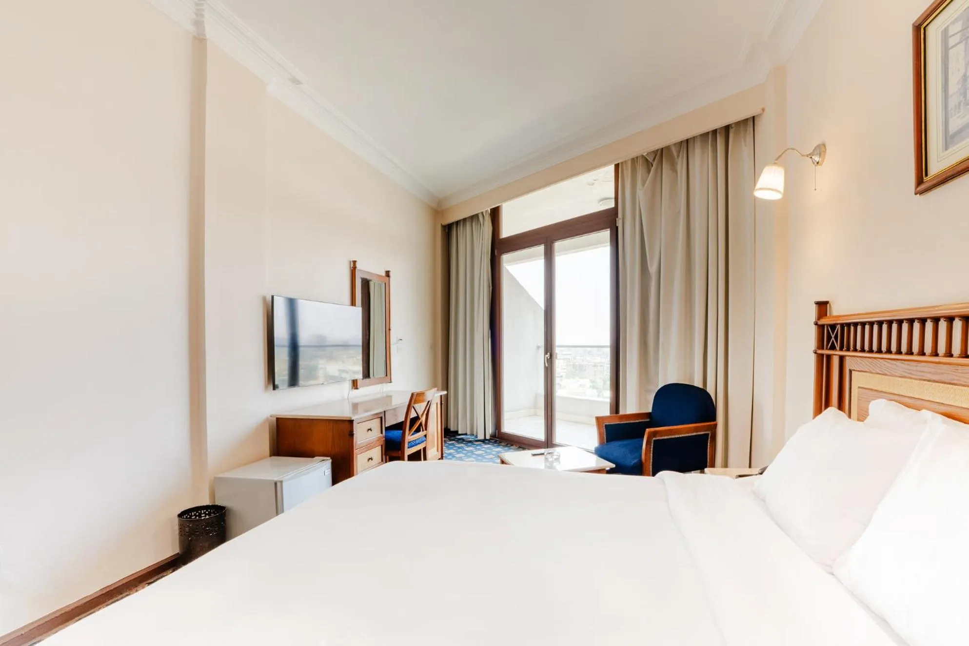 Bed in Om Kolthoom Hotel