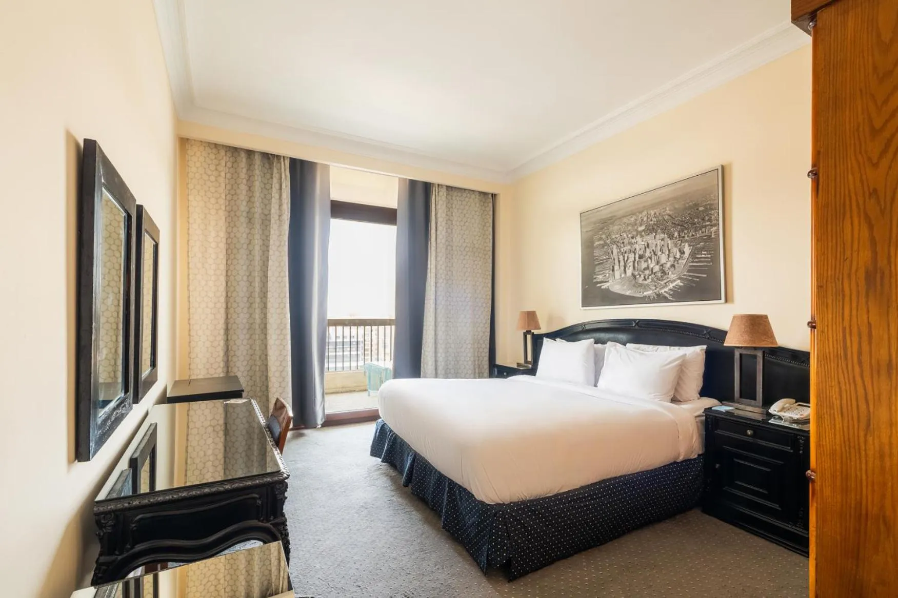 Bed in Om Kolthoom Hotel