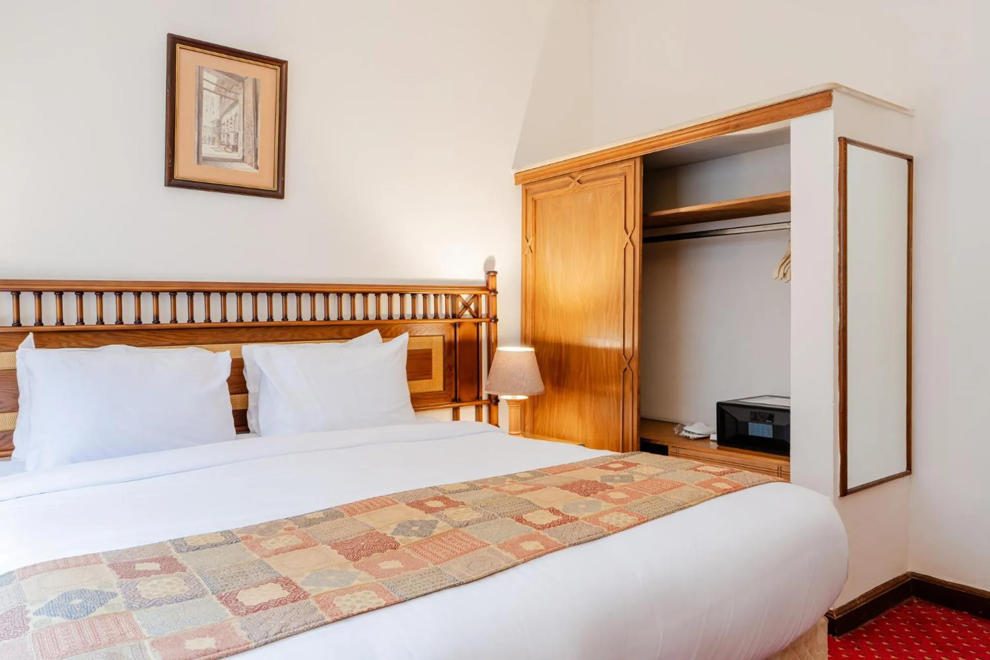 Bed in Om Kolthoom Hotel