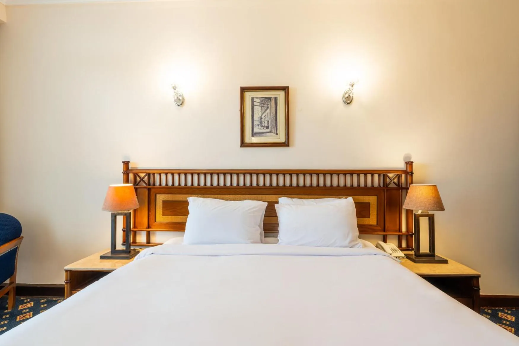 Bed in Om Kolthoom Hotel