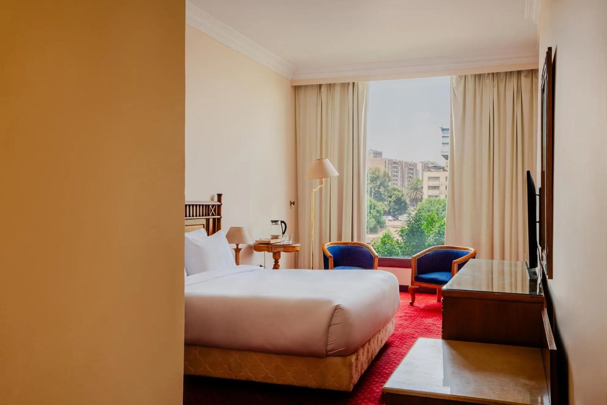 Bed in Om Kolthoom Hotel