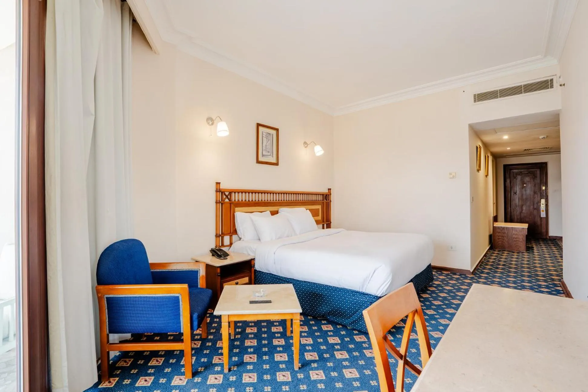 Bed in Om Kolthoom Hotel