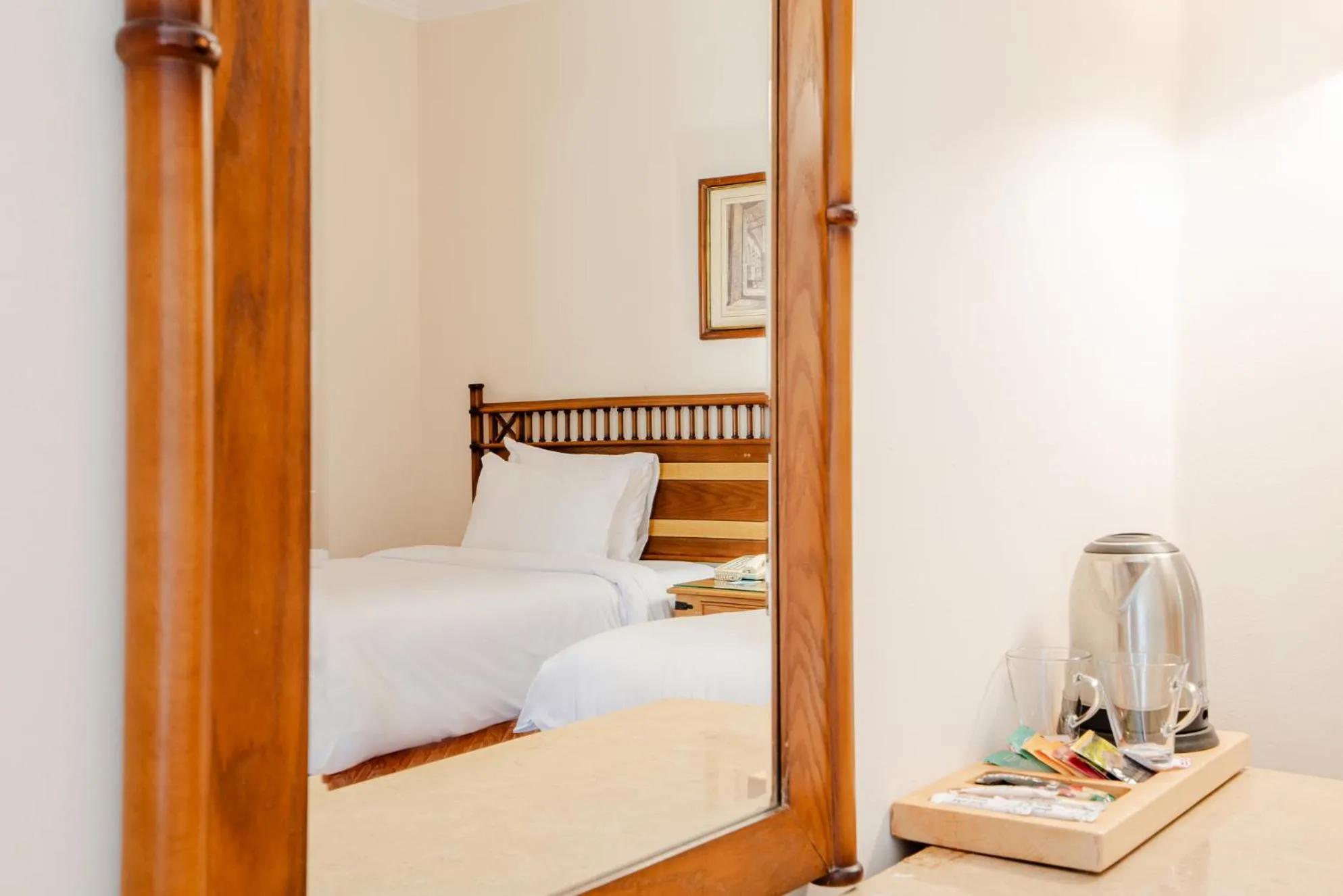 Bed in Om Kolthoom Hotel