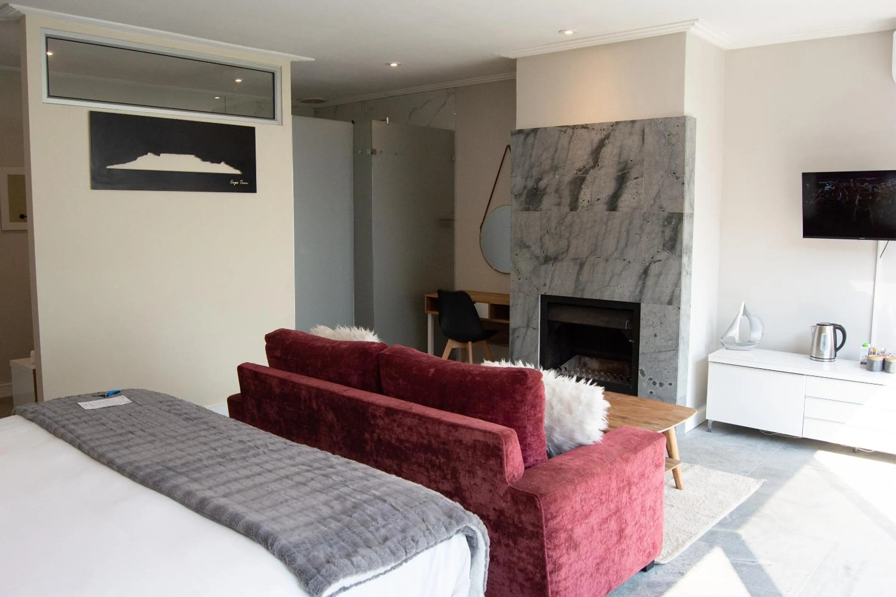 Living room, Bed in Atlantic Palms