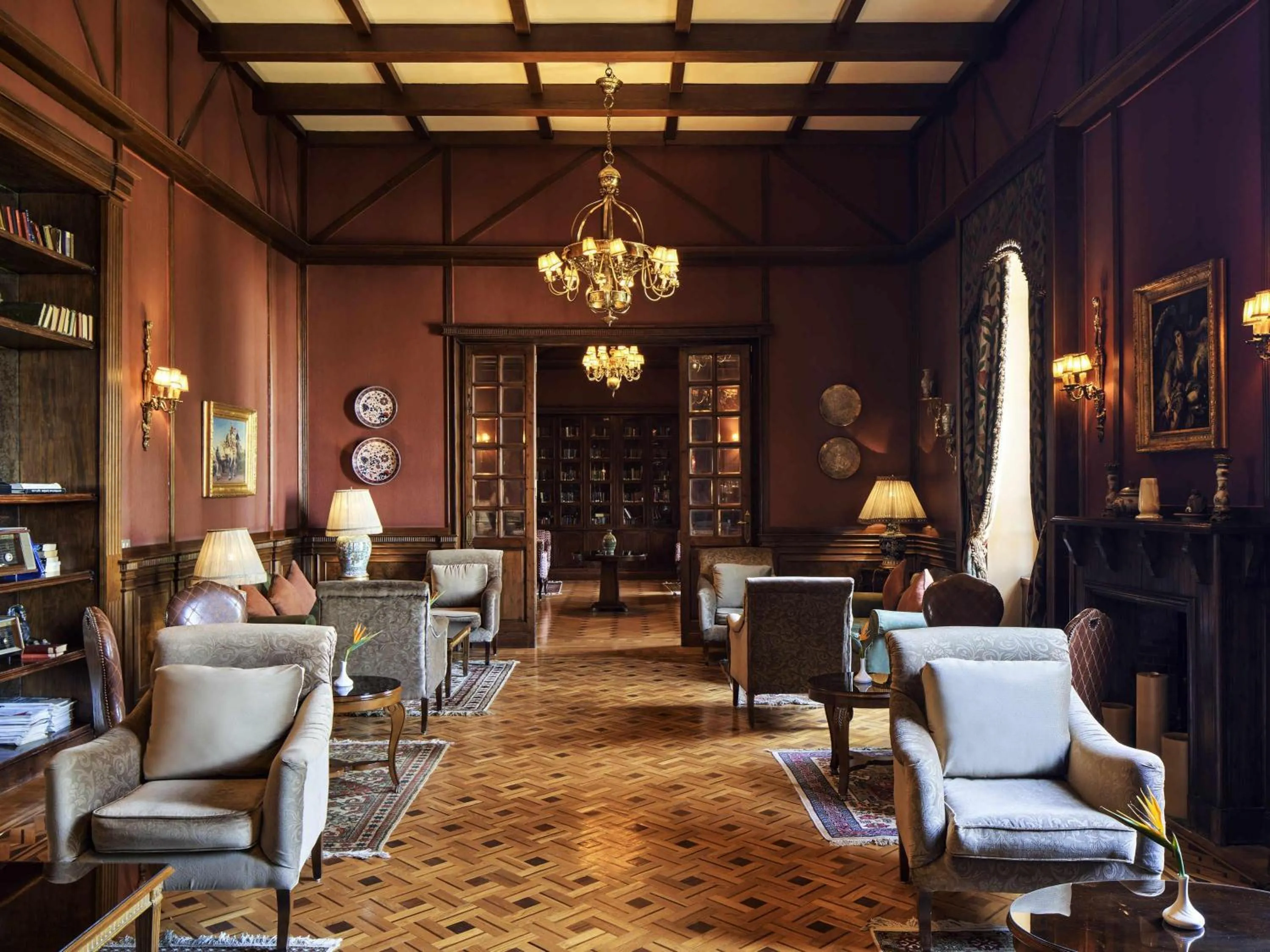 Lounge or bar in Sofitel Winter Palace Luxor