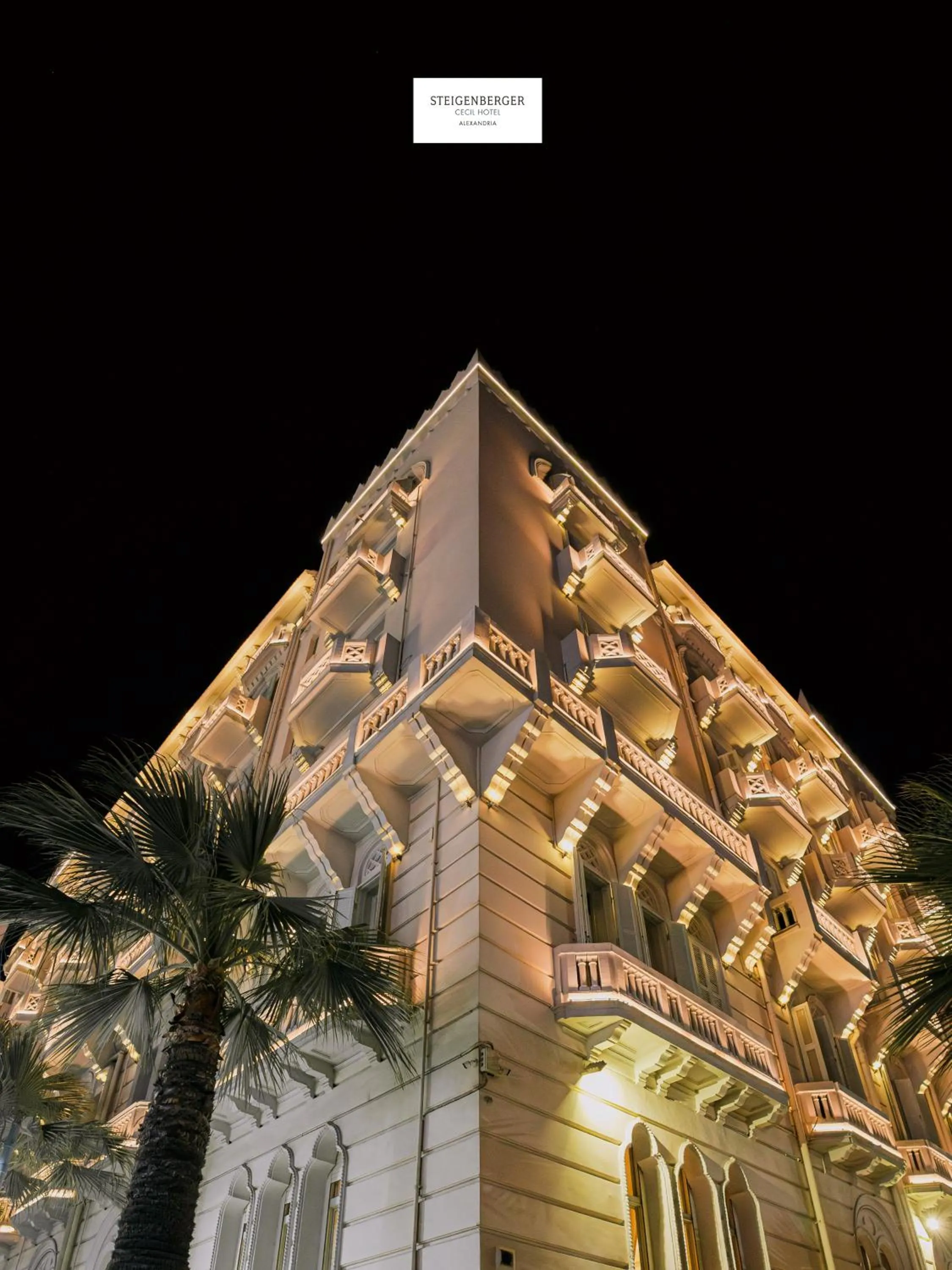 Property building in Steigenberger Cecil Hotel Alexandria