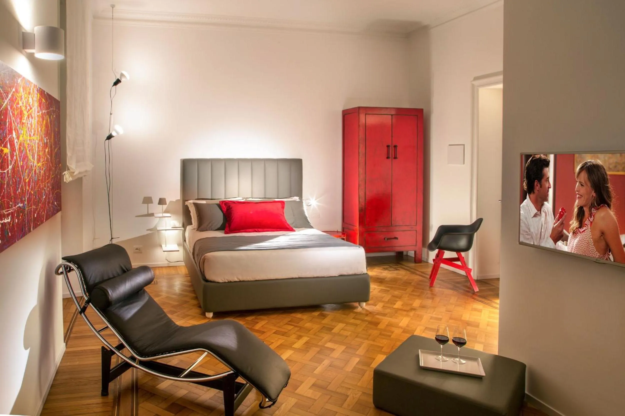 Photo of the whole room, Bed in Belli36rooms near Spanish step and Vatican City