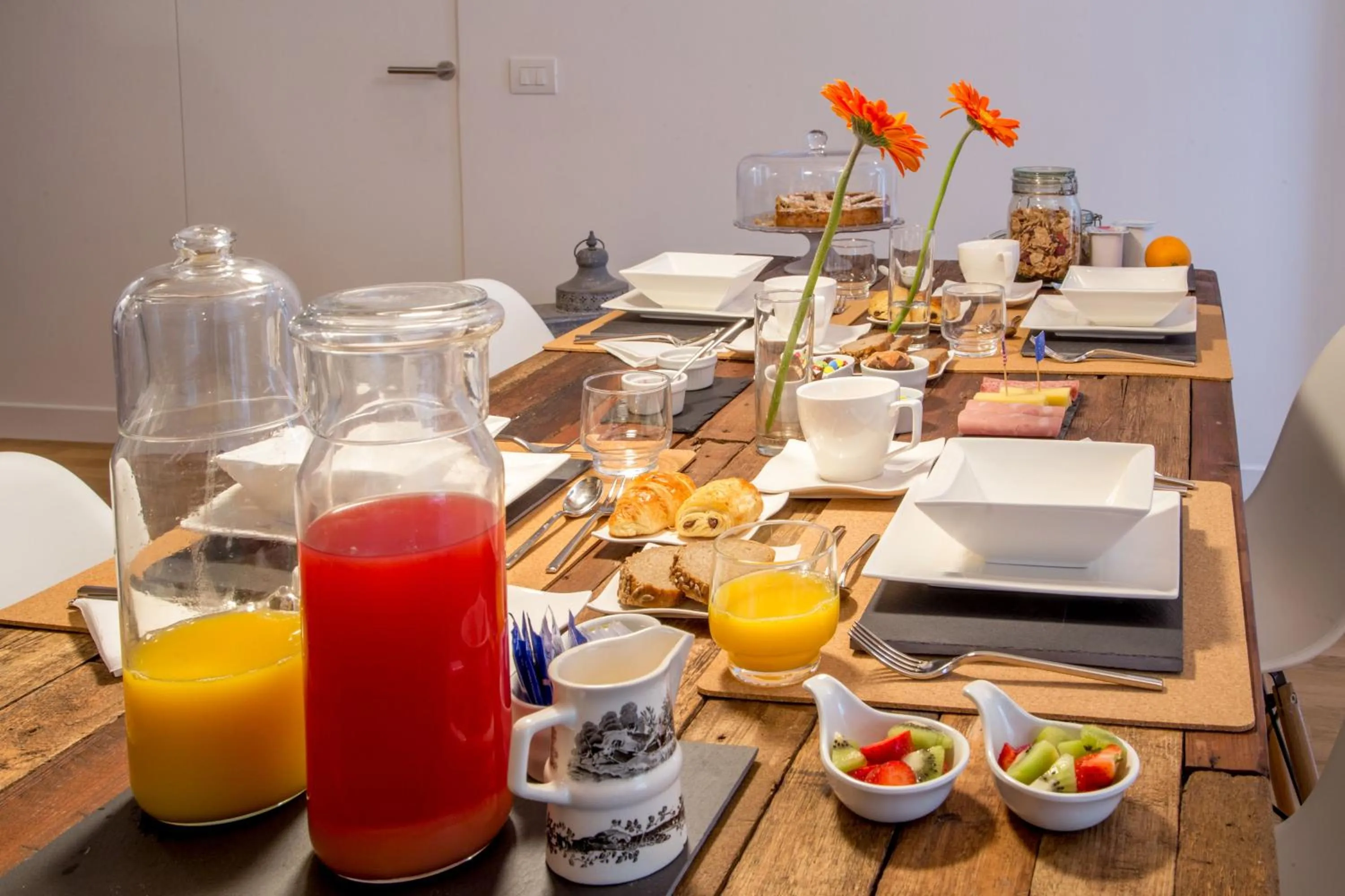 Food close-up in Belli36rooms near Spanish step and Vatican City