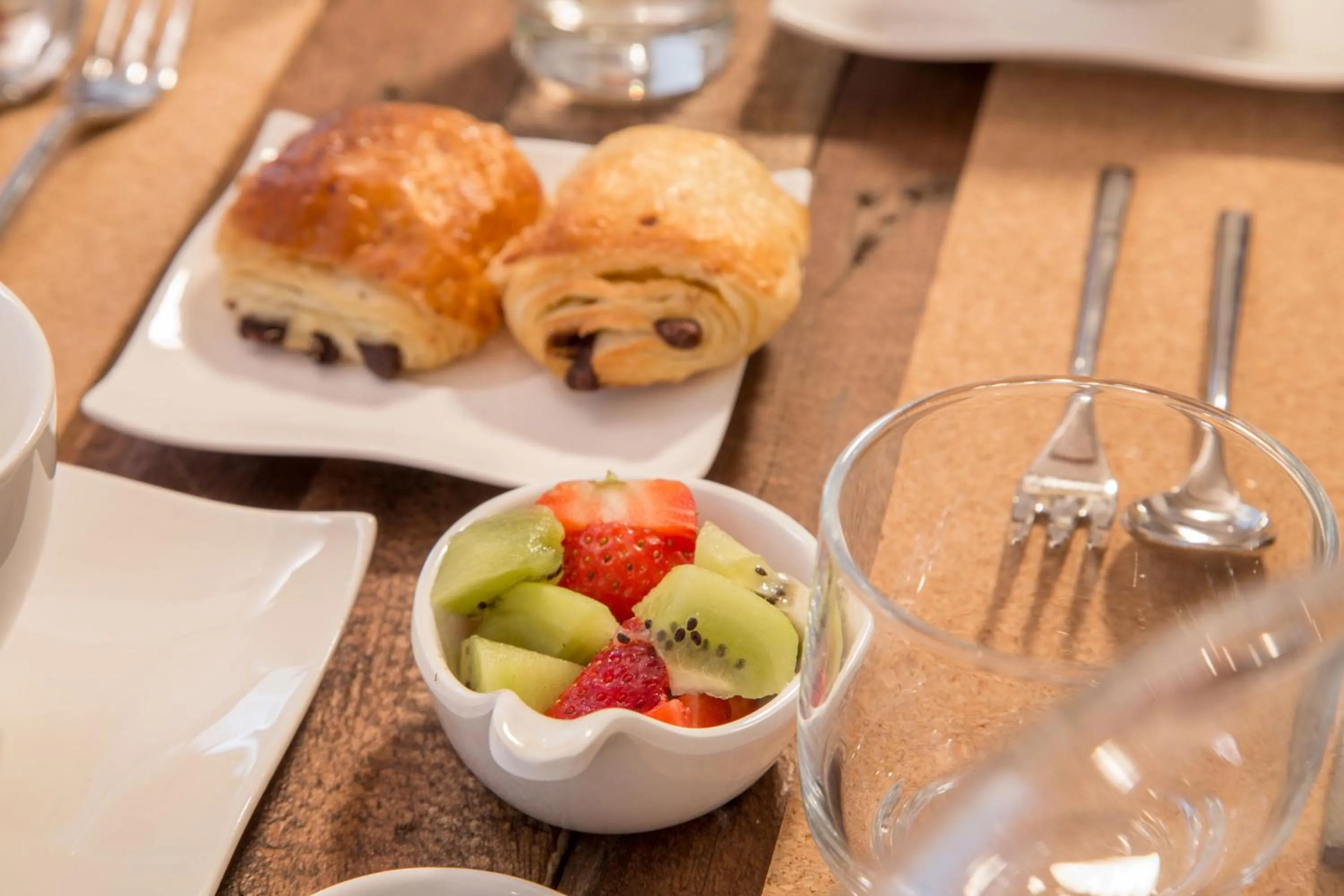 Food close-up in Belli36rooms near Spanish step and Vatican City