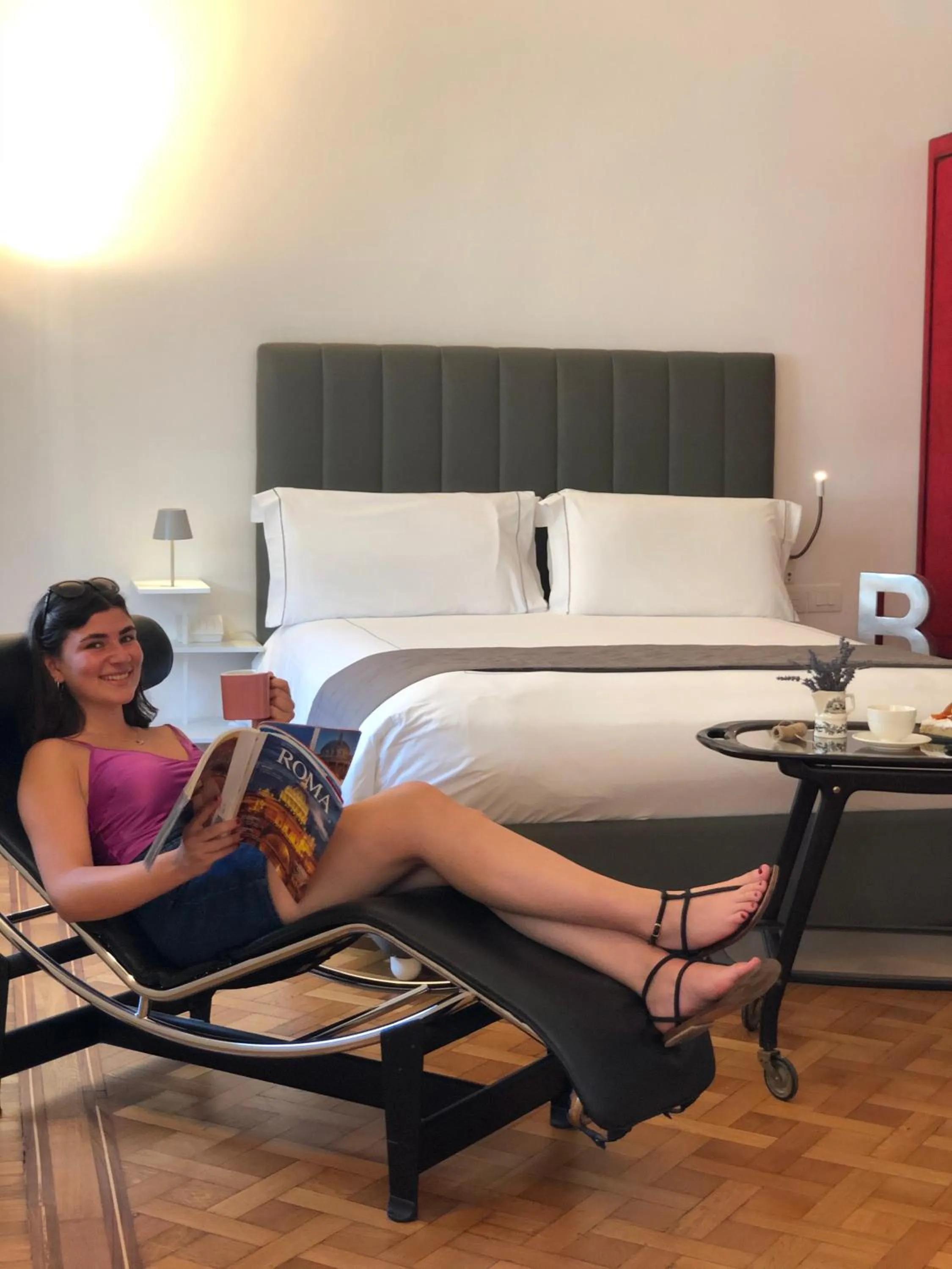 Bedroom, Bed in Belli36rooms near Spanish step and Vatican City