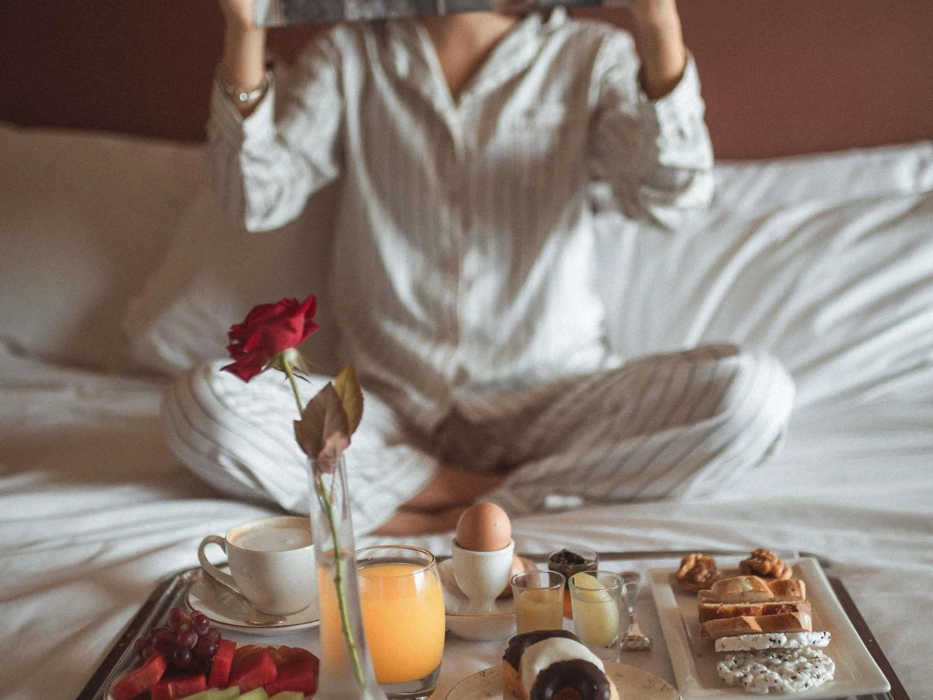 Breakfast, Bed in Sofitel Cairo Nile El Gezirah